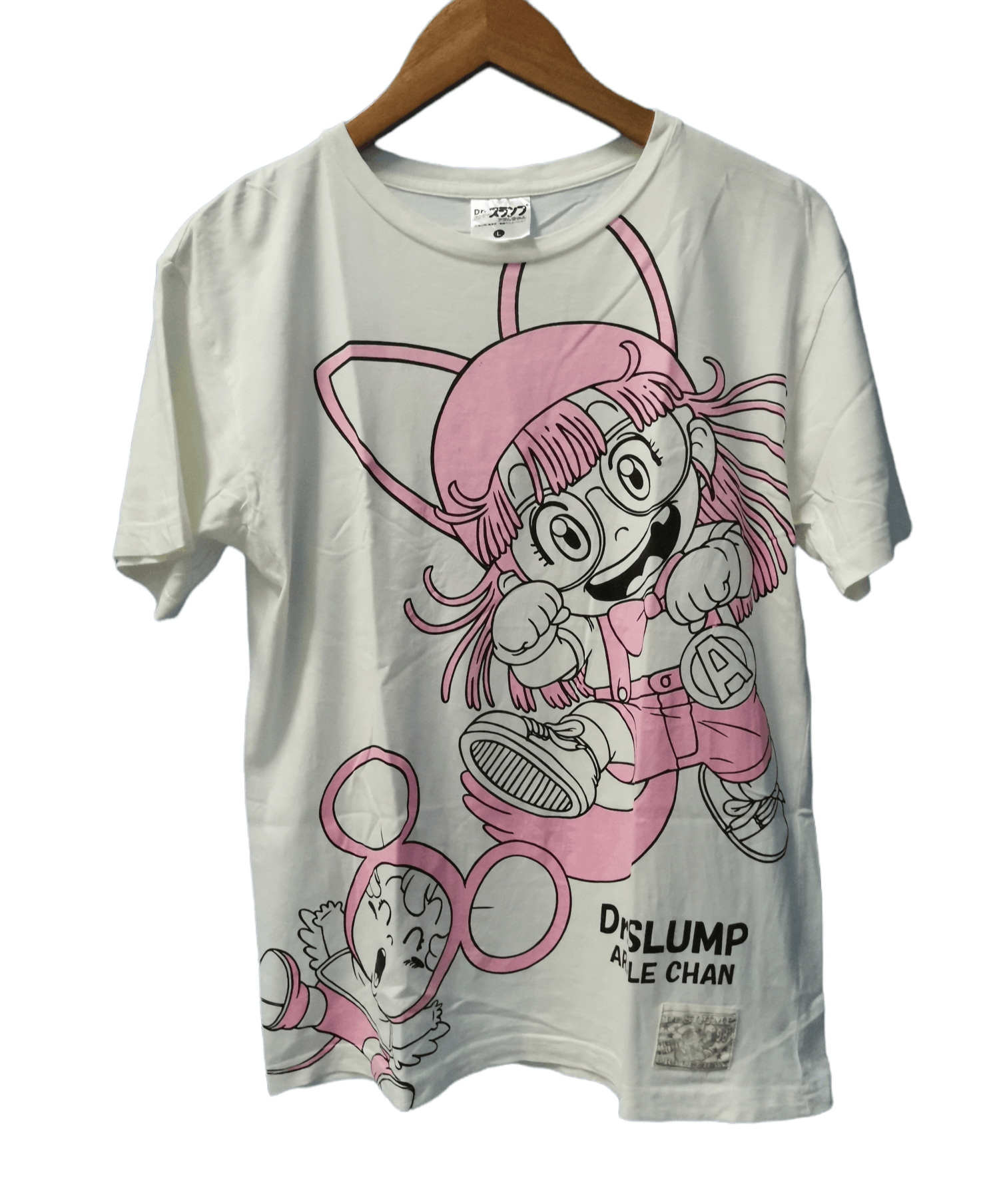 Anime Vintage Dr. Slump Arale Chan Japan Anime Tee Eva Bleach Size US L / EU 52-54 / 3 - 1 Thumbnail