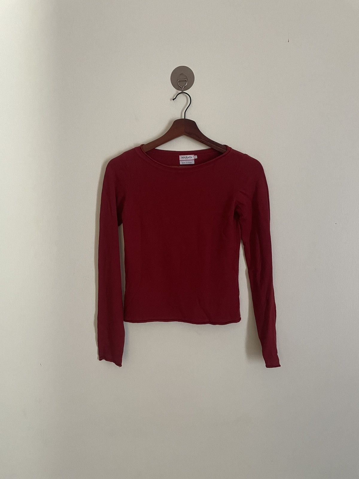 MAX&Co. Max & Co. Knitted Yarn Top Size S / US 4 / IT 40 - 1 Thumbnail