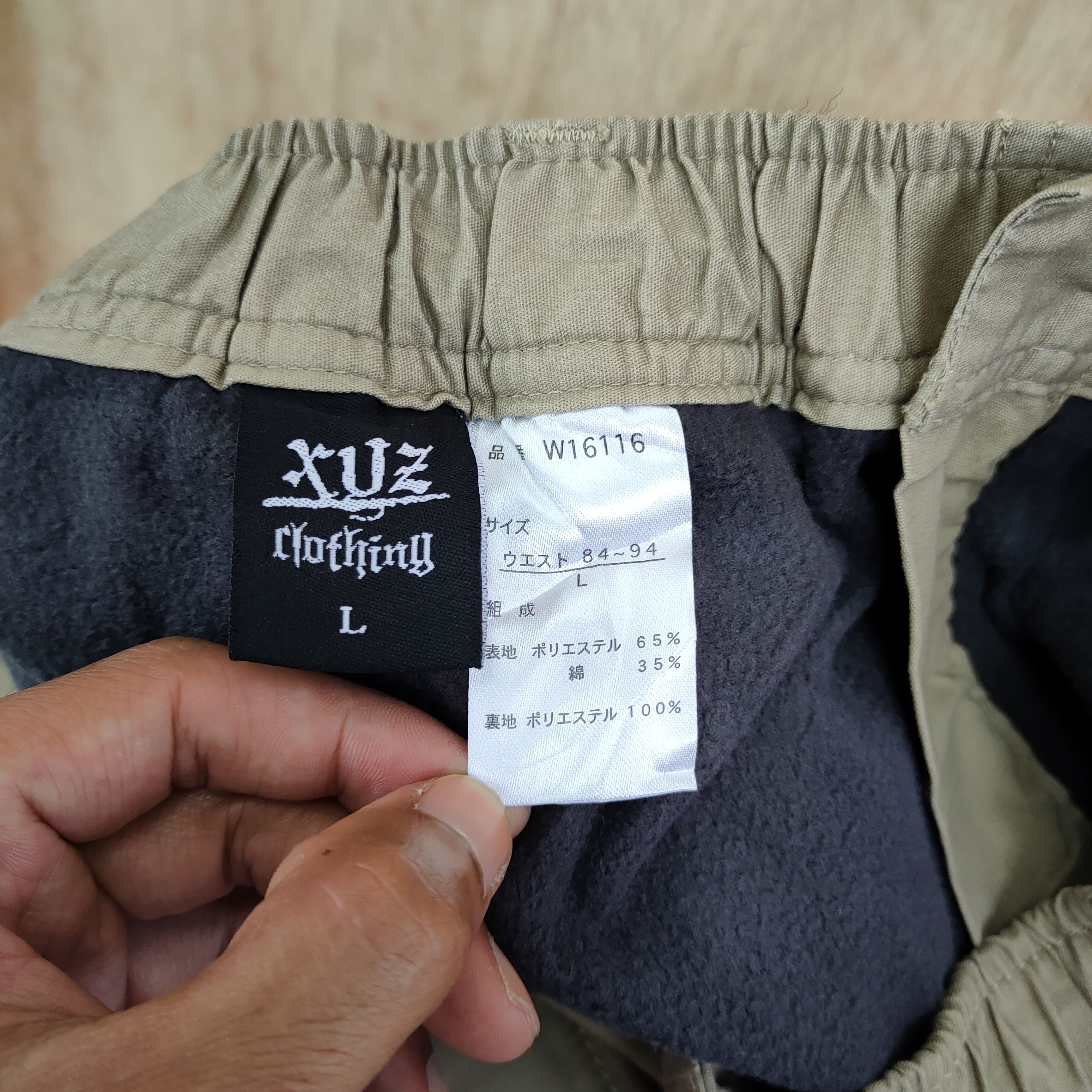 Japanese Brand XUZ CLOTHING WINTER CARGO PANTS / WINTER PANTS Size US 34 / EU 50 - 5 Thumbnail