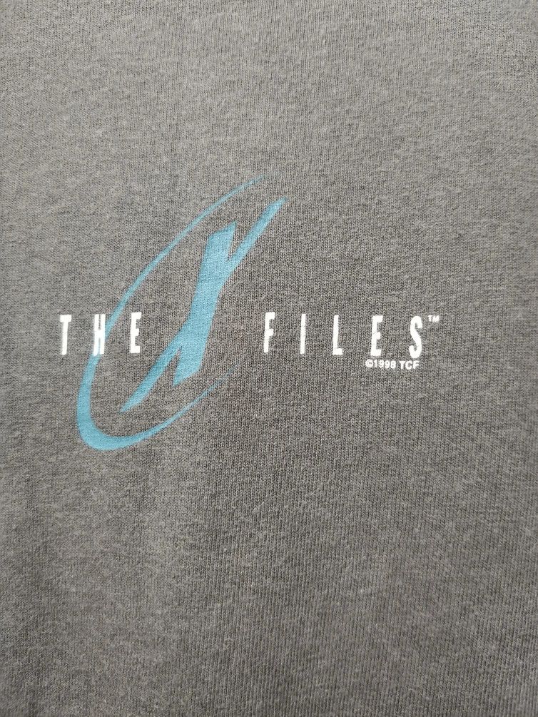 Vintage Vintage X-Files 90's Movie Series Tee Aliens Mystery Horror Size US M / EU 48-50 / 2 - 4 Thumbnail