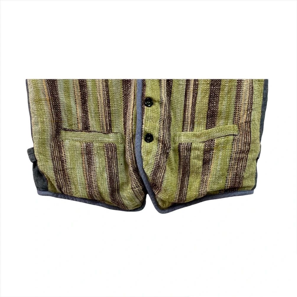 Japanese Brand CHIANG MAI DELUXE ART OF SACK DESIGN VEST Size US S / EU 44-46 / 1 - 4 Thumbnail