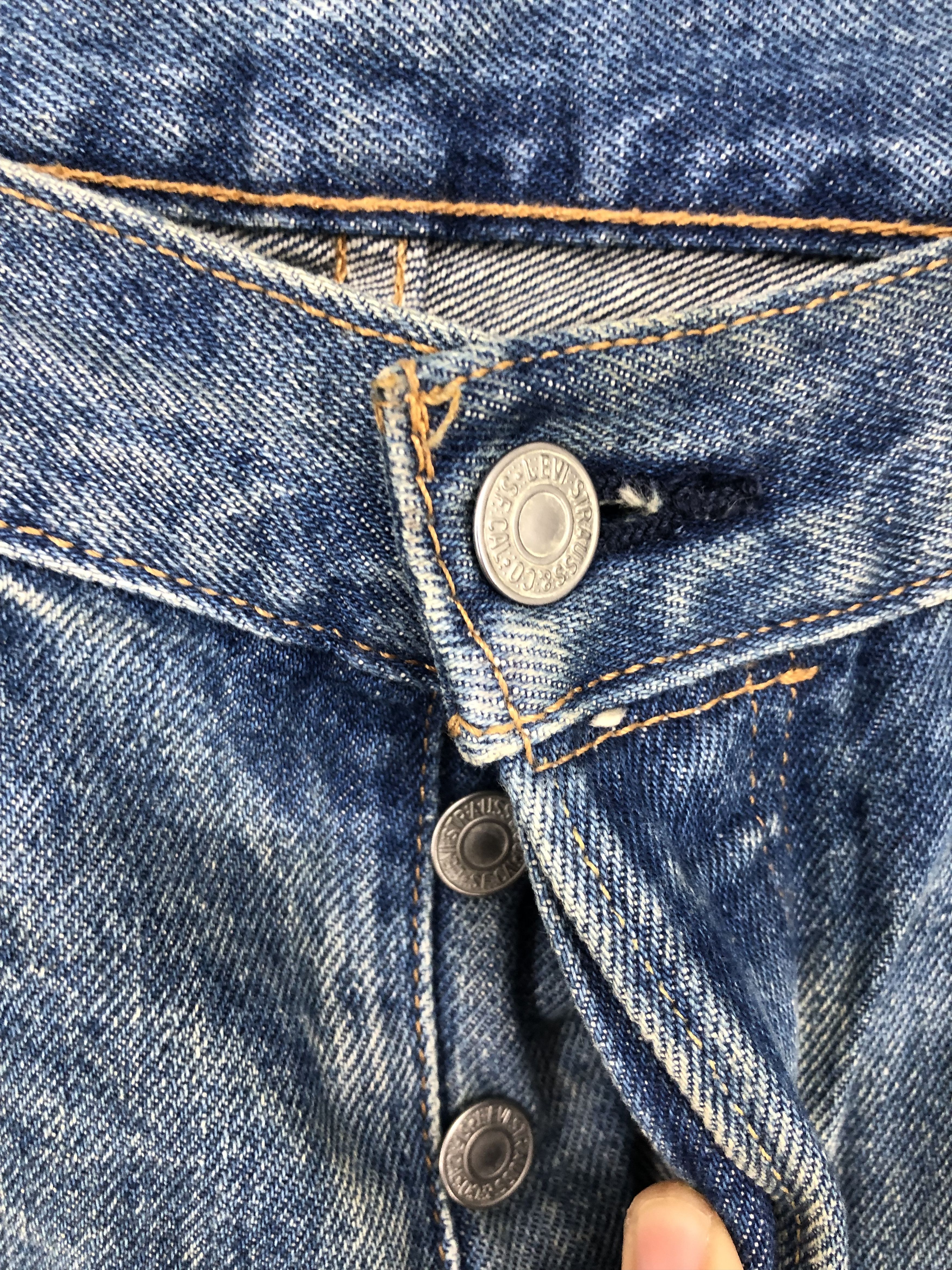 Levi's Levis 501 Distressed Jeans Size US 40 / EU 56 - 5 Thumbnail