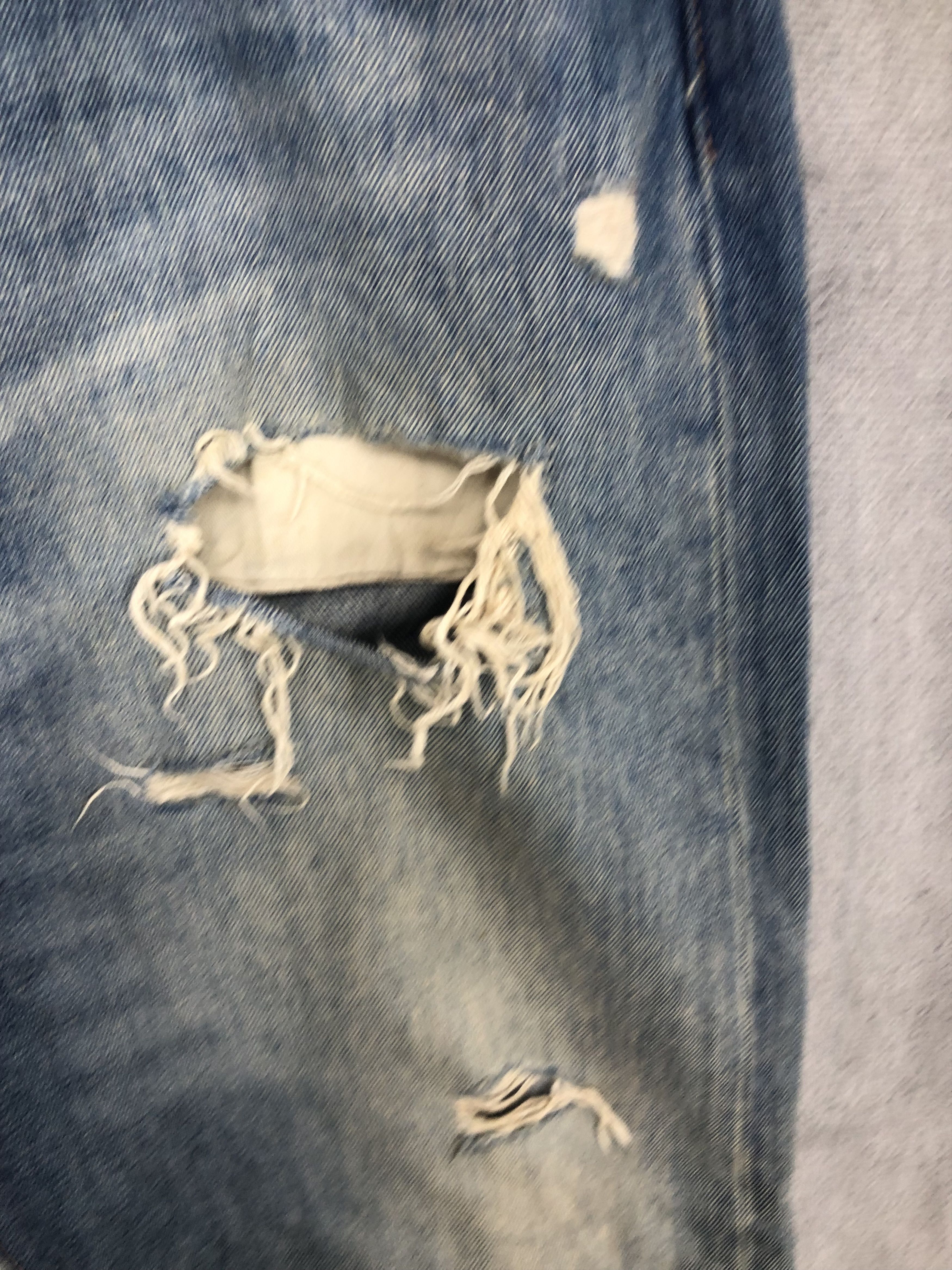 Levi's Levis 501 Distressed Jeans Size US 40 / EU 56 - 6 Thumbnail