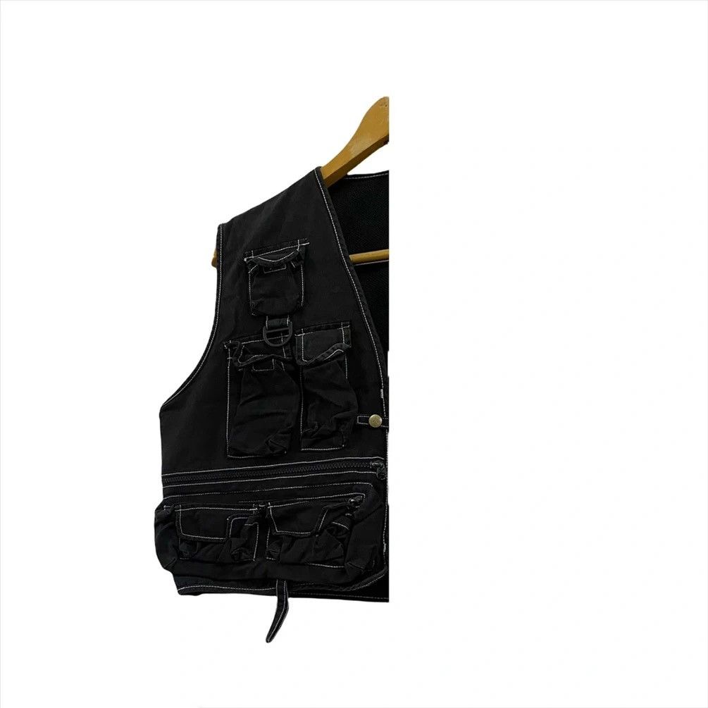 Japanese Brand × Vintage TACTICAL HERRINGBONE MULTI POCKET FLYING TIGER VEST Size US M / EU 48-50 / 2 - 5 Thumbnail