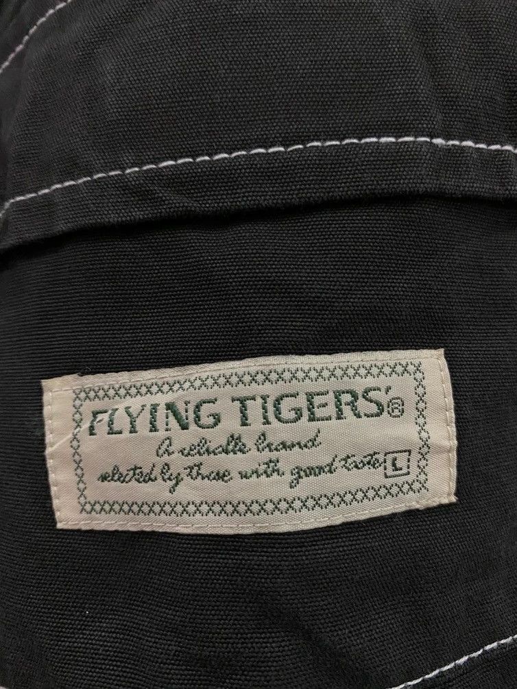 Japanese Brand × Vintage TACTICAL HERRINGBONE MULTI POCKET FLYING TIGER VEST Size US M / EU 48-50 / 2 - 10 Thumbnail