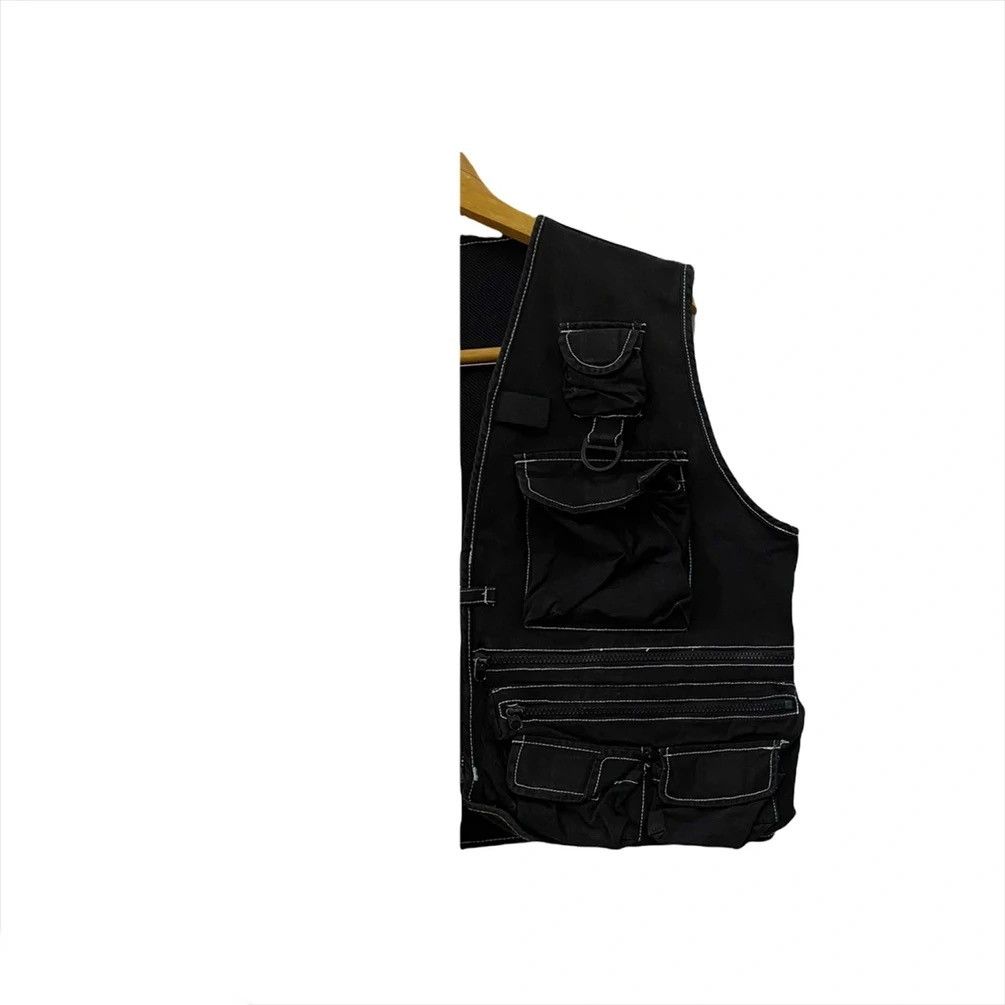 Japanese Brand × Vintage TACTICAL HERRINGBONE MULTI POCKET FLYING TIGER VEST Size US M / EU 48-50 / 2 - 6 Thumbnail