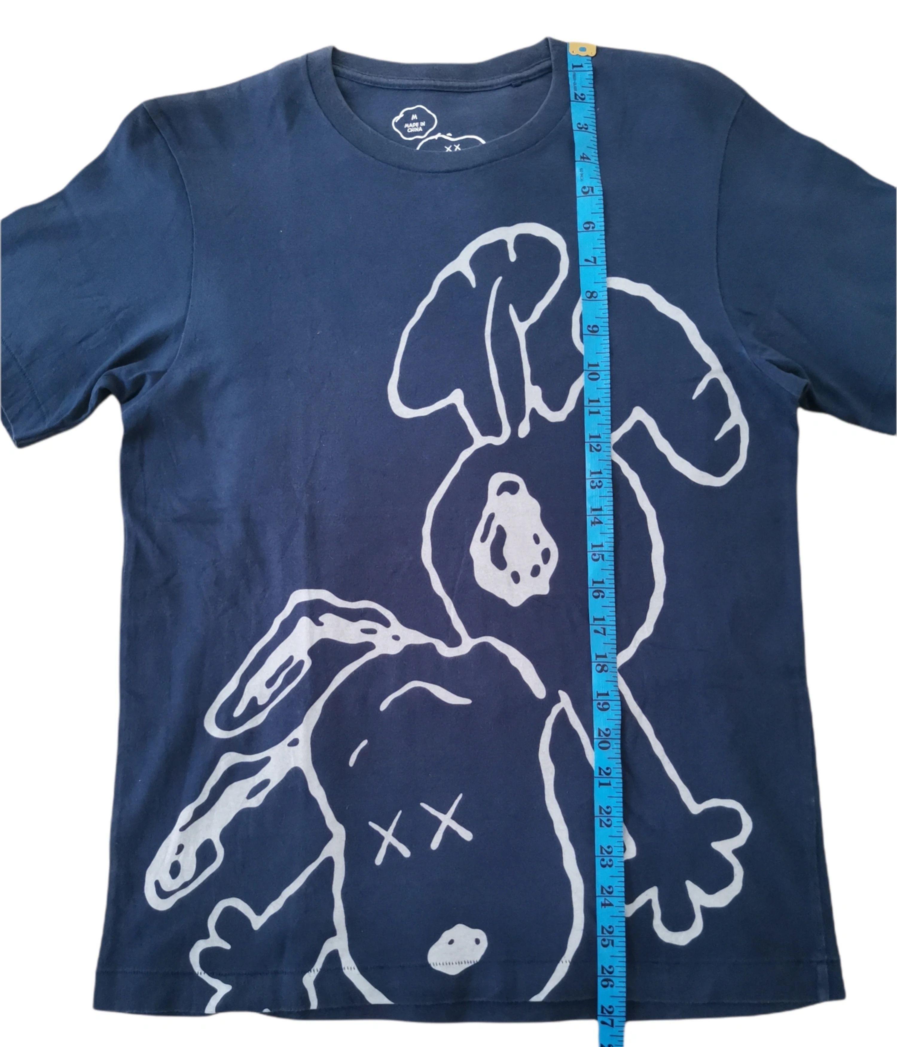 Japanese Brand Kaws x Peanuts Japan Designer Tee OriginalFake Big Logo Size US M / EU 48-50 / 2 - 3 Thumbnail