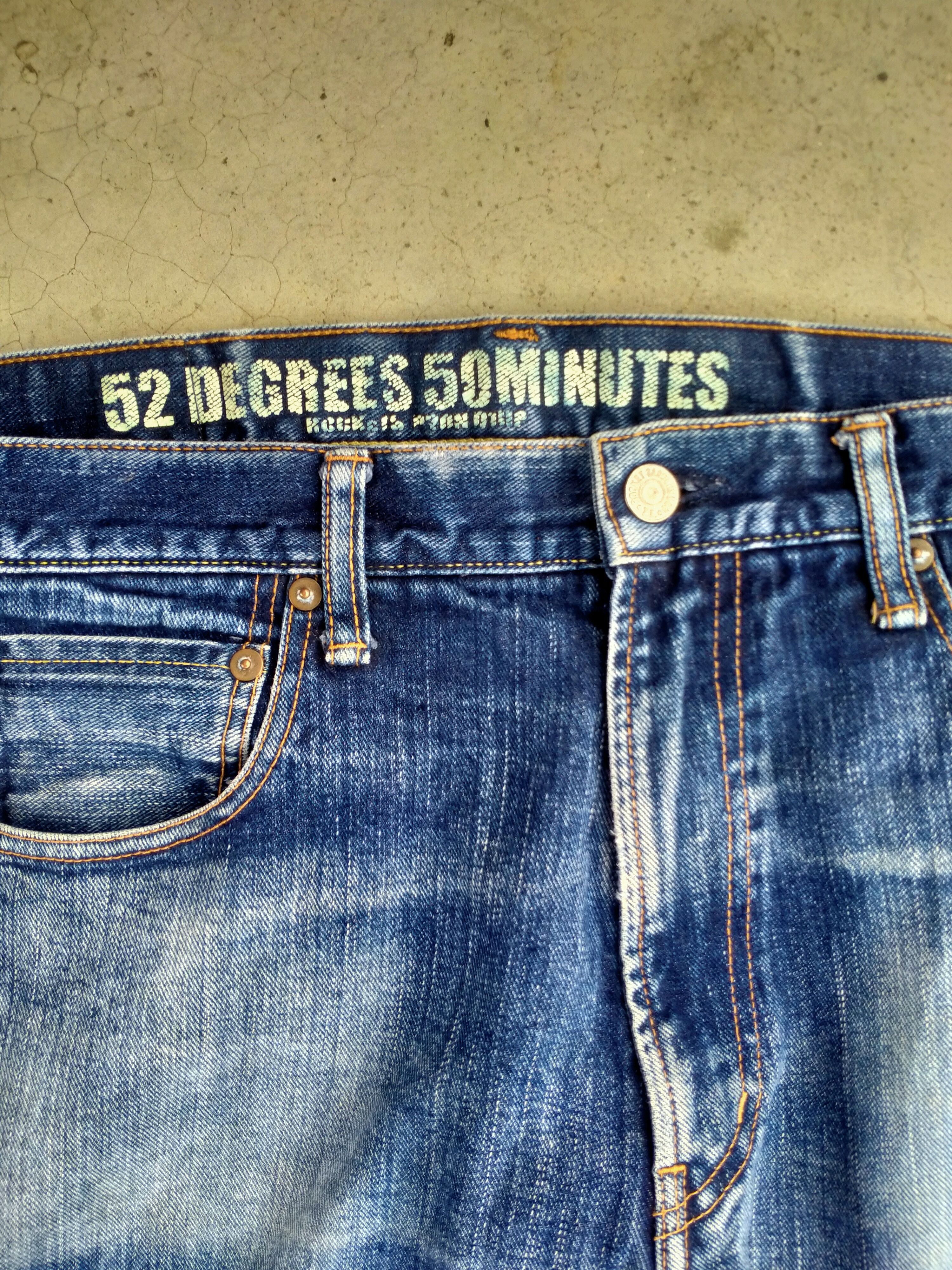 Japanese Brand DISTRESSED ROCKET SADDLES & CO SELVEDGE DENIM Size US 32 / EU 48 - 3 Thumbnail