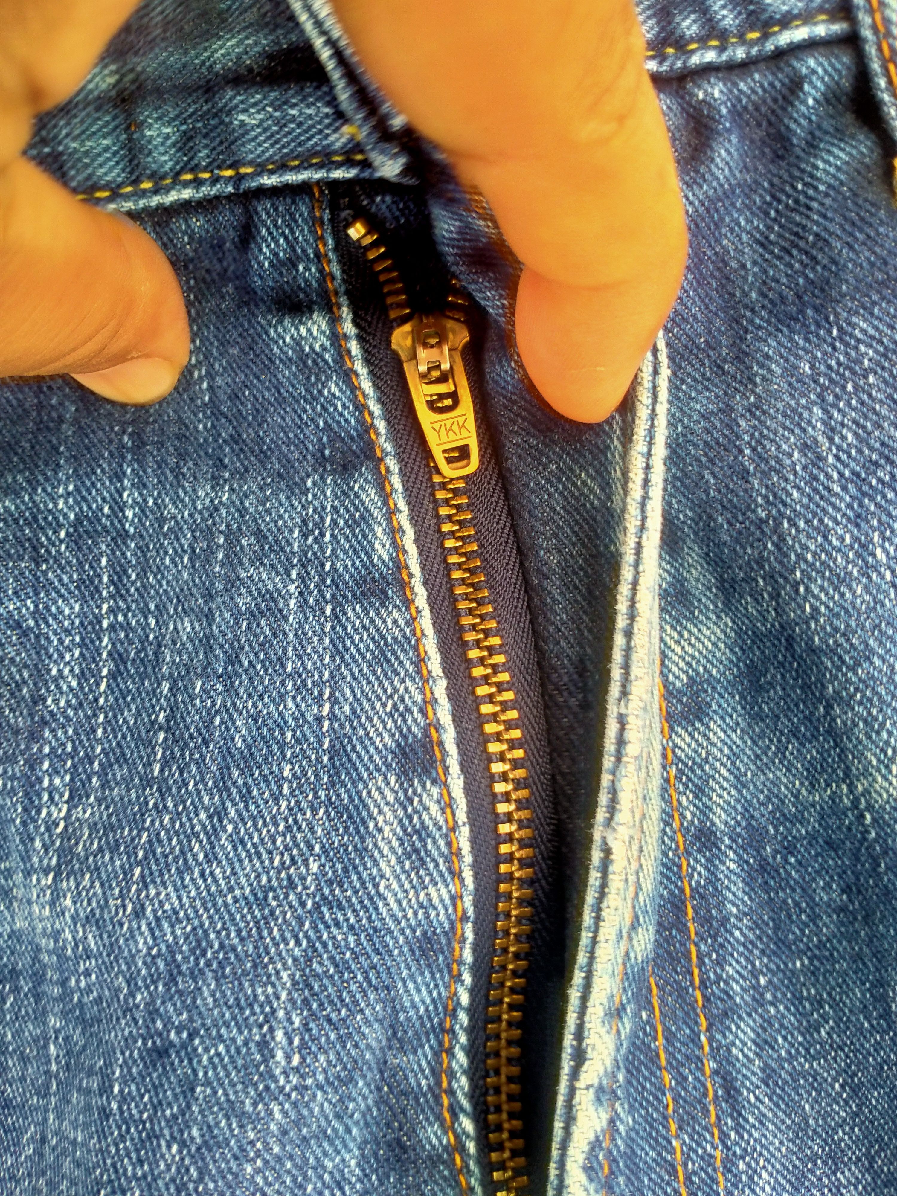 Japanese Brand DISTRESSED ROCKET SADDLES & CO SELVEDGE DENIM Size US 32 / EU 48 - 5 Thumbnail