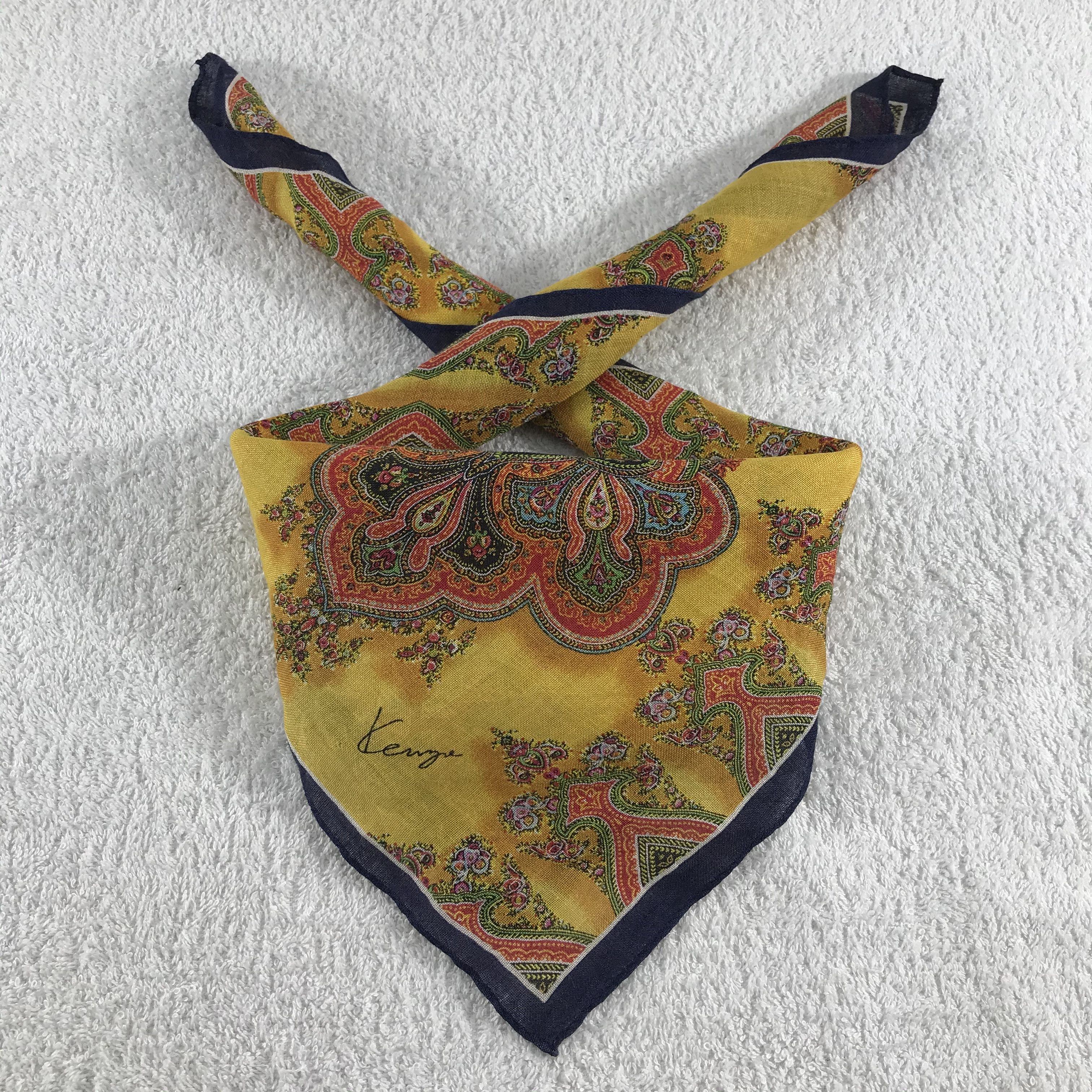 Kenzo Neckerchief / Bandana / Handkerchief
