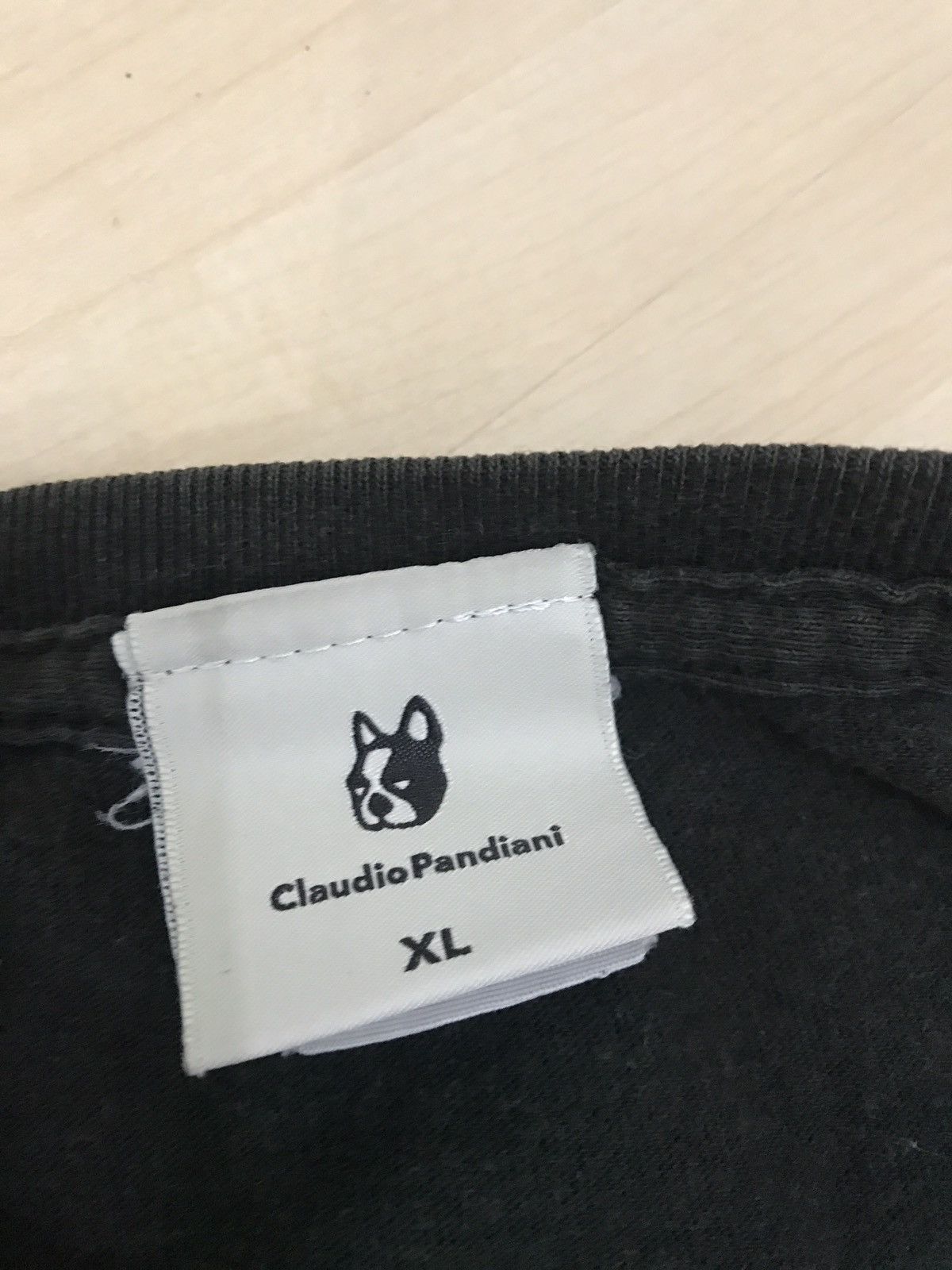 Japanese Brand Cloudio Pandiani Big Logo T-Shirt Size US XL / EU 56 / 4 - 5 Thumbnail
