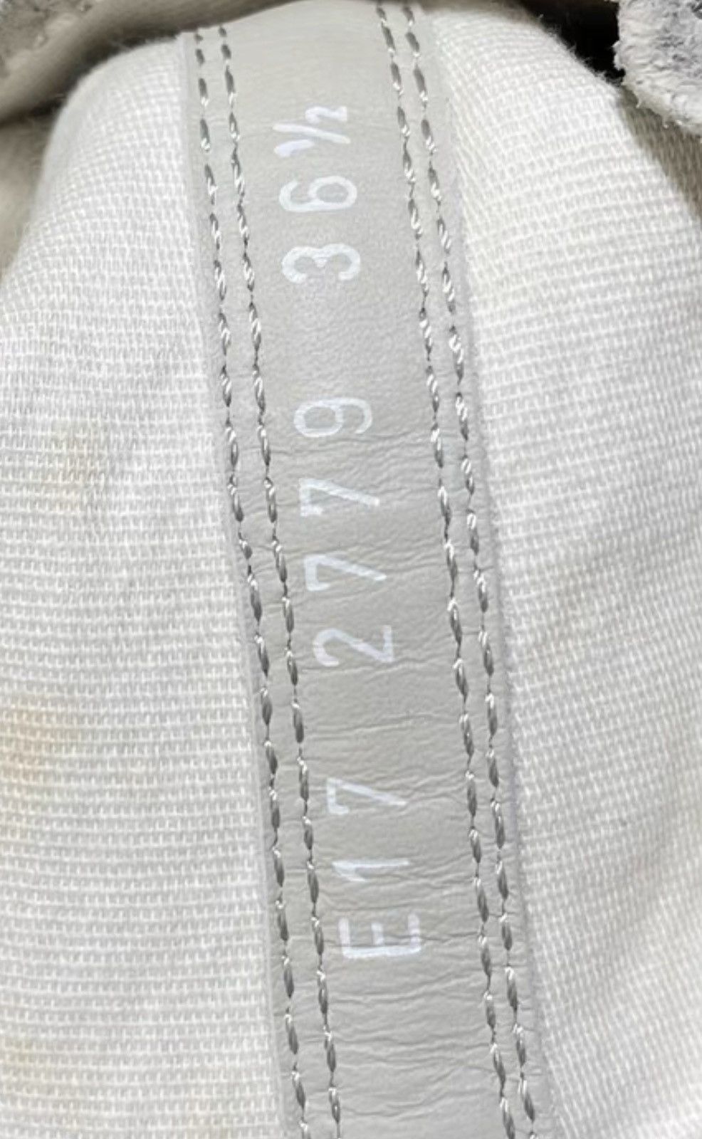 Rick Owens Sz37- Rick Owens white stocking ramones Size US 7 / IT 37 - 6 Thumbnail