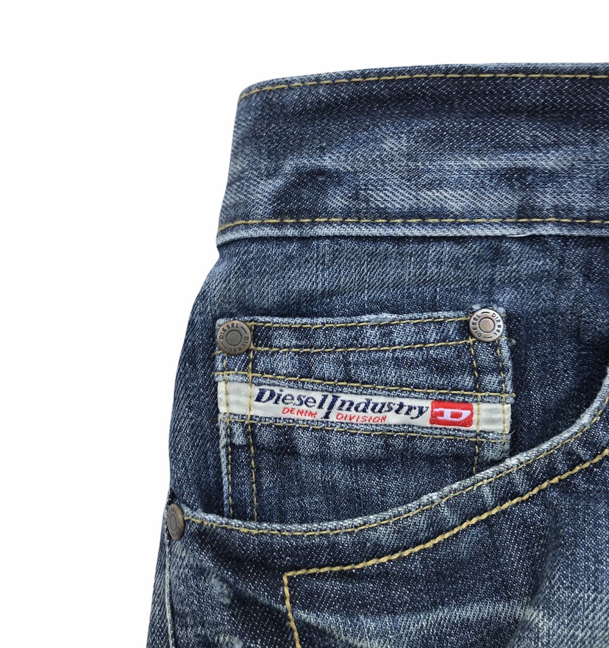 Diesel Diesel Industry Denim Division Distressed Long Pant Size US 34 / EU 50 - 10 Thumbnail