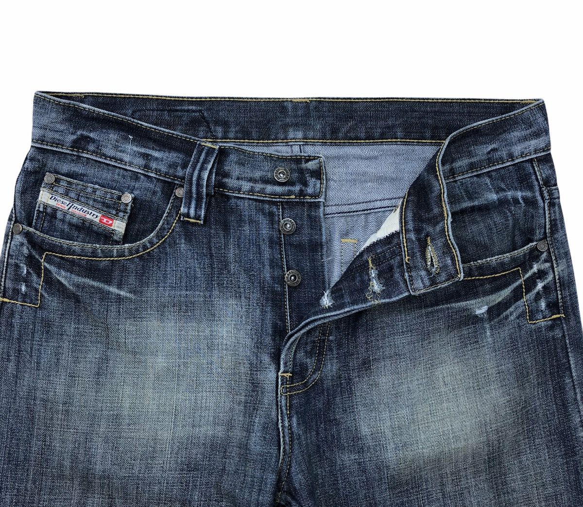 Diesel Diesel Industry Denim Division Distressed Long Pant Size US 34 / EU 50 - 8 Thumbnail
