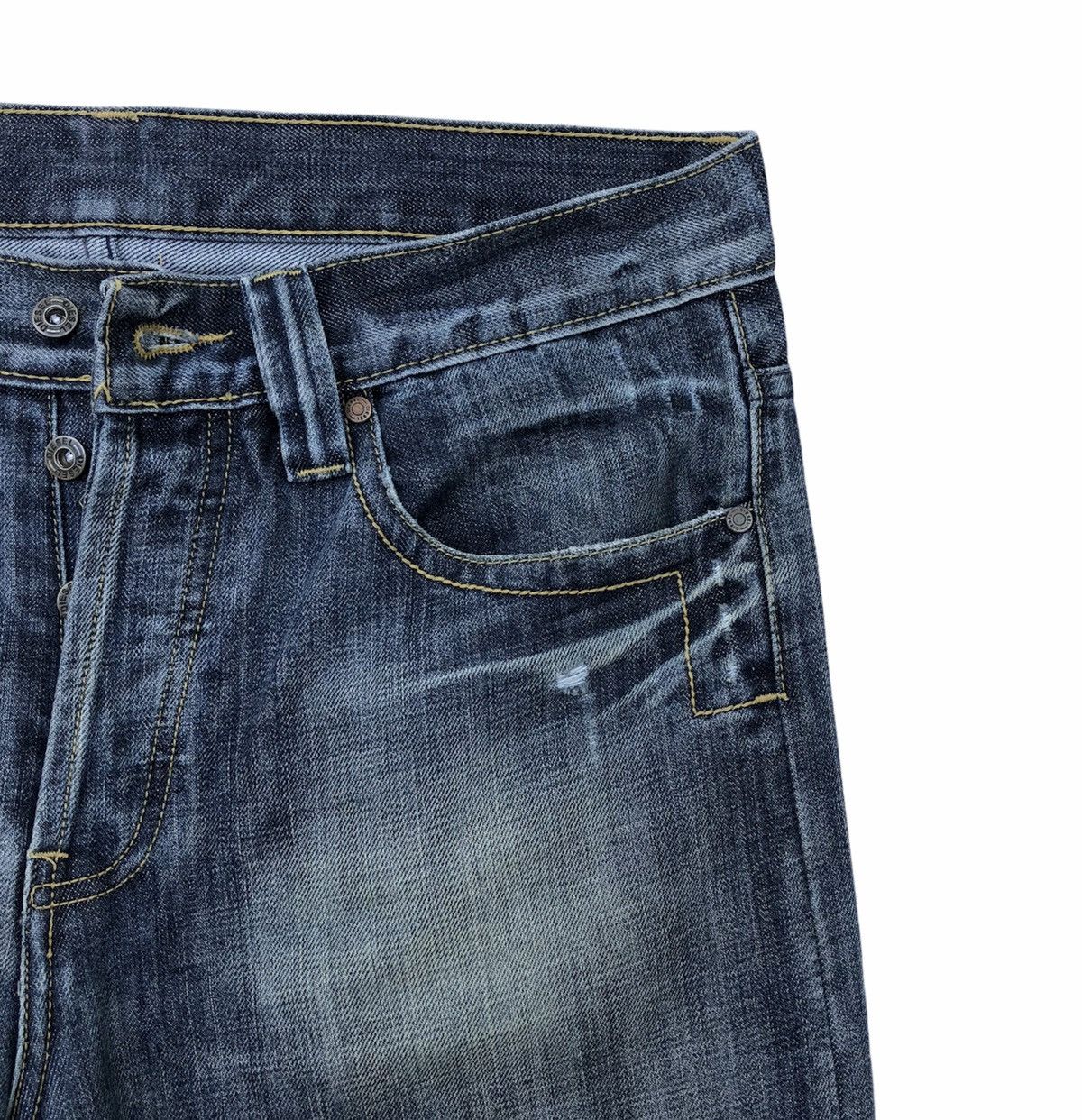Diesel Diesel Industry Denim Division Distressed Long Pant Size US 34 / EU 50 - 7 Thumbnail