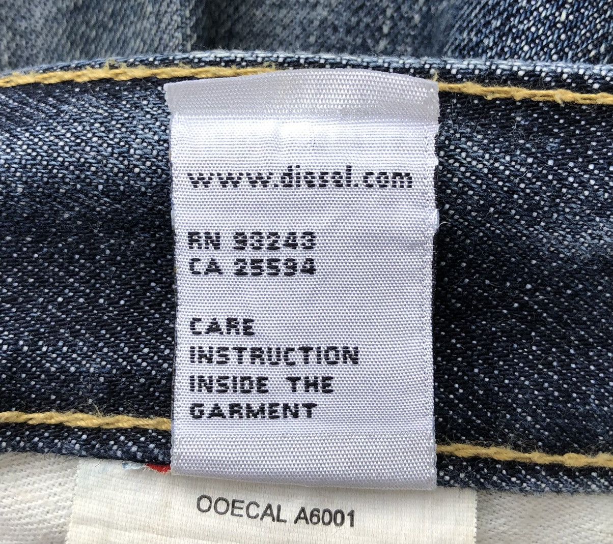 Diesel Diesel Industry Denim Division Distressed Long Pant Size US 34 / EU 50 - 16 Thumbnail