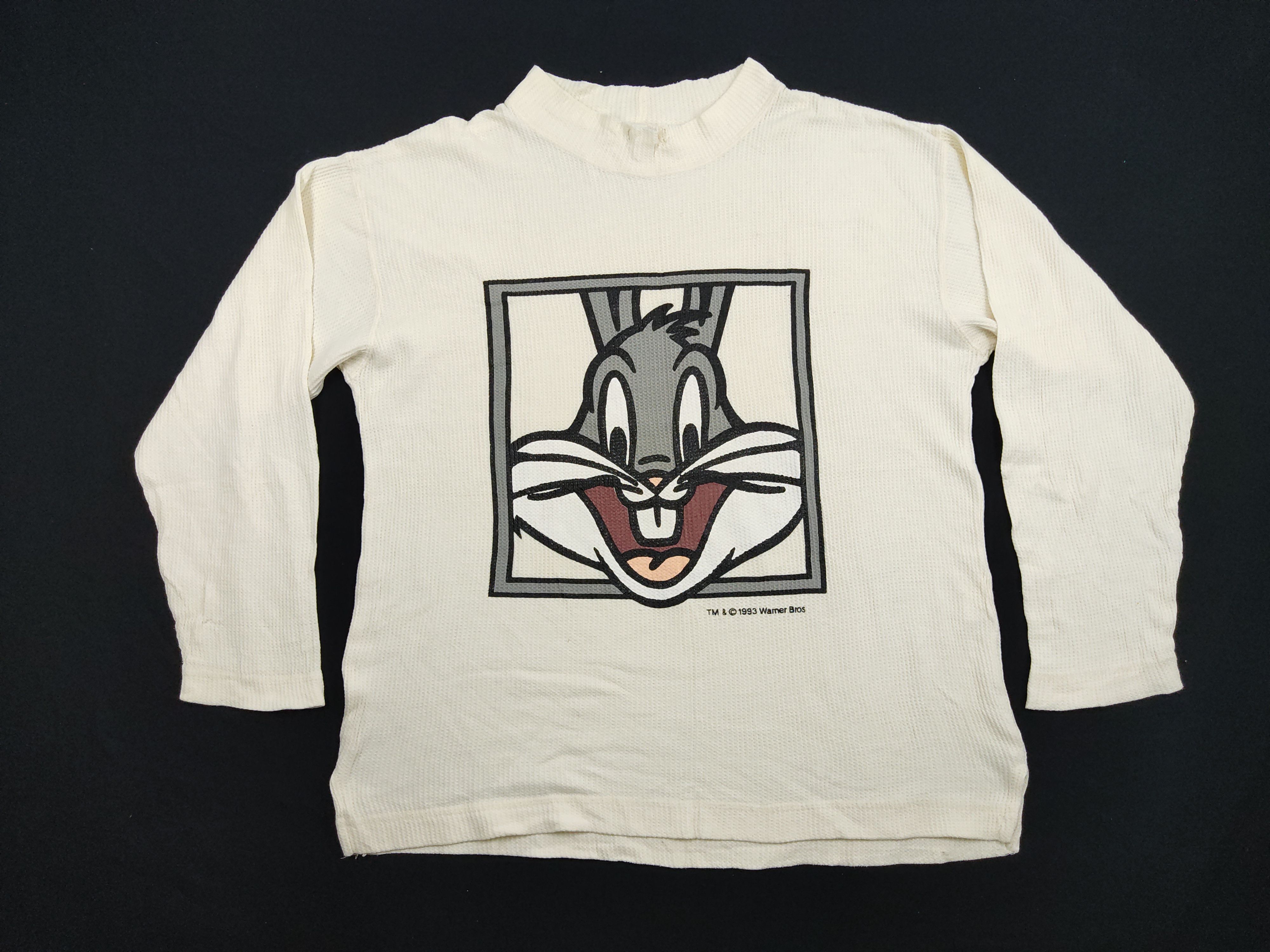 Vintage 90s 1993 Bugs Bunny Knitwear Sweatshirt Unisex