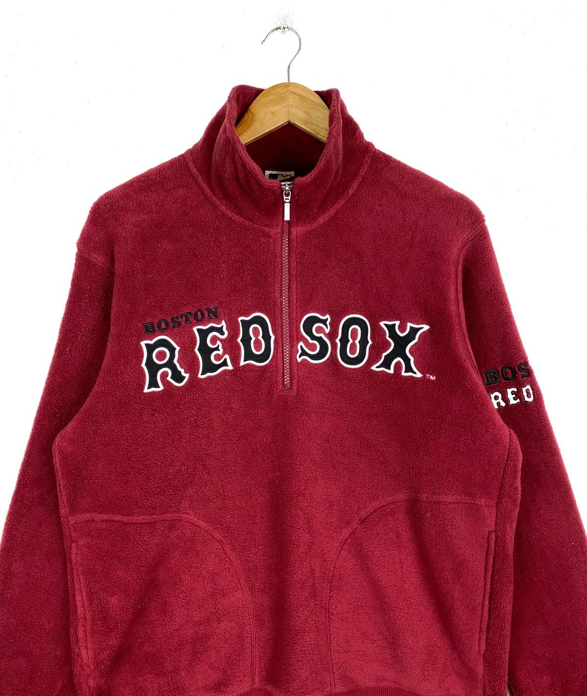 MLB BOSTON RED SOX Baseball Team Mlb Big Logo Fleece Sweatshirt Size US M / EU 48-50 / 2 - 3 Thumbnail