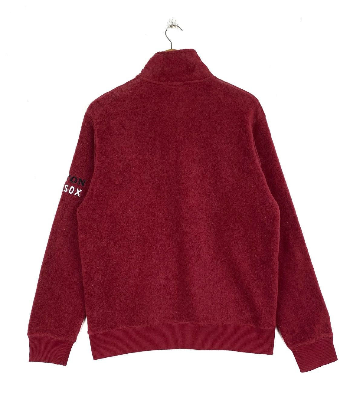 MLB BOSTON RED SOX Baseball Team Mlb Big Logo Fleece Sweatshirt Size US M / EU 48-50 / 2 - 2 Thumbnail