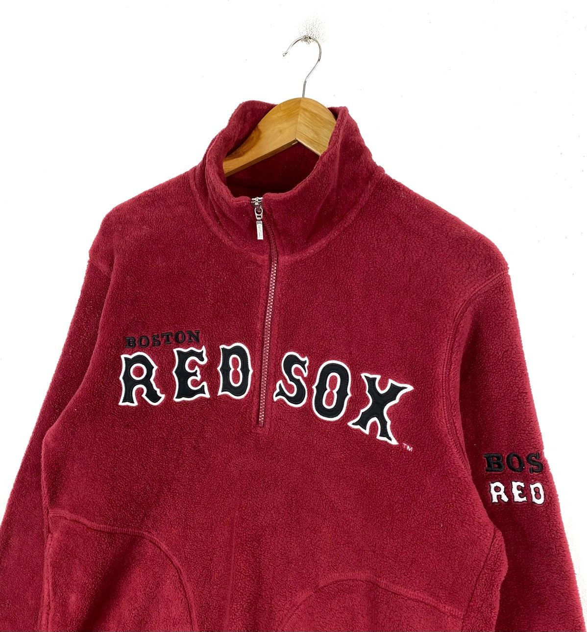 MLB BOSTON RED SOX Baseball Team Mlb Big Logo Fleece Sweatshirt Size US M / EU 48-50 / 2 - 4 Thumbnail
