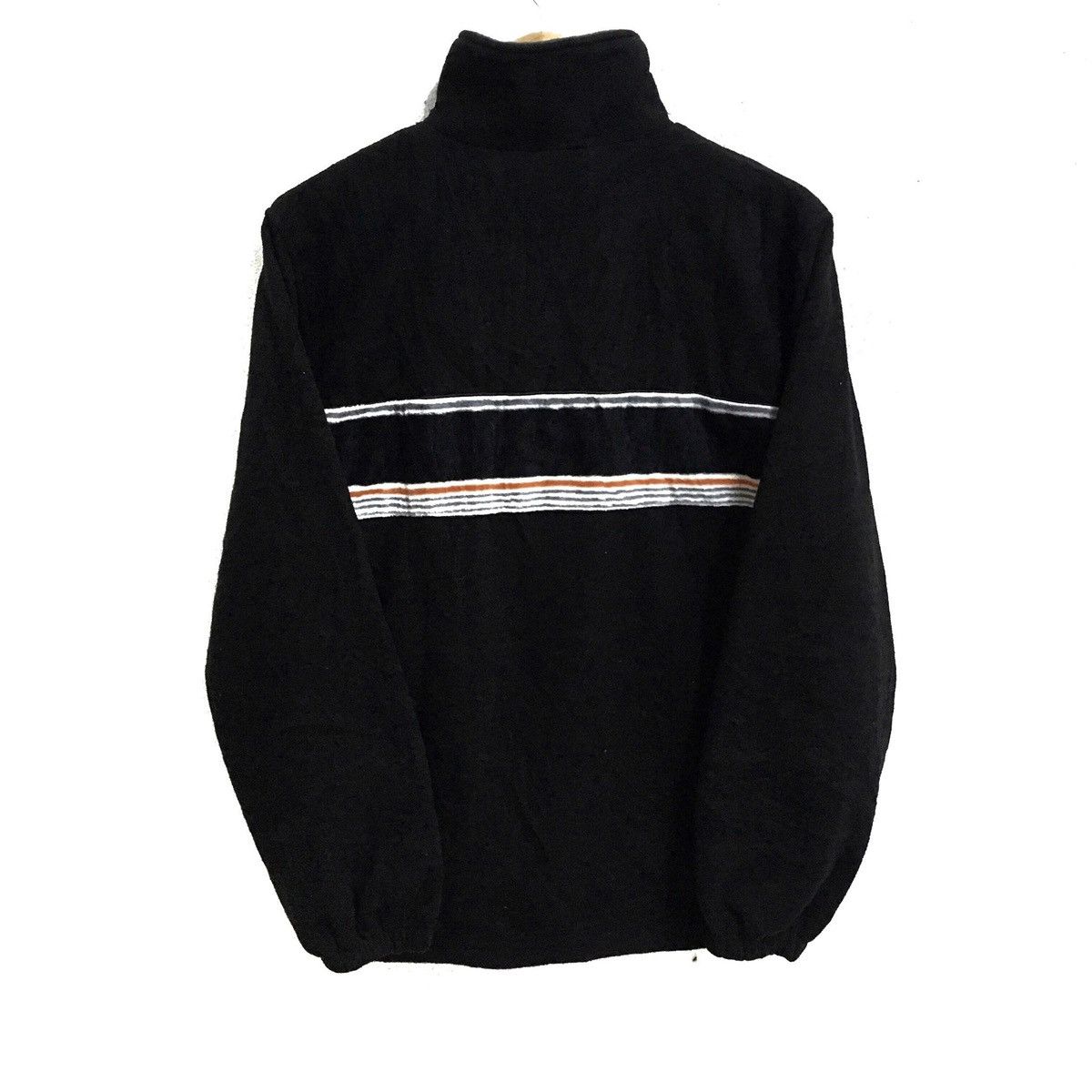 Vintage TOWN & COUNTRY Surf Design Big Logo Fleece Sweater Jacket Size US M / EU 48-50 / 2 - 3 Thumbnail