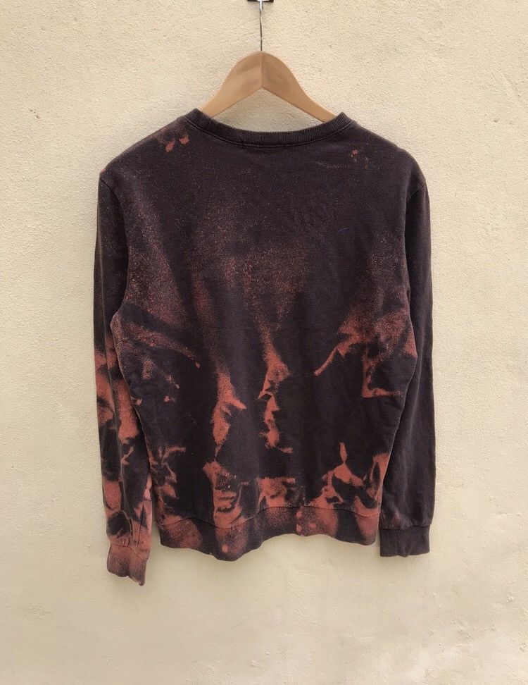 Guess Thrashed Guess Big Logo Dyed Bleach Sweatshirt Size US M / EU 48-50 / 2 - 2 Thumbnail