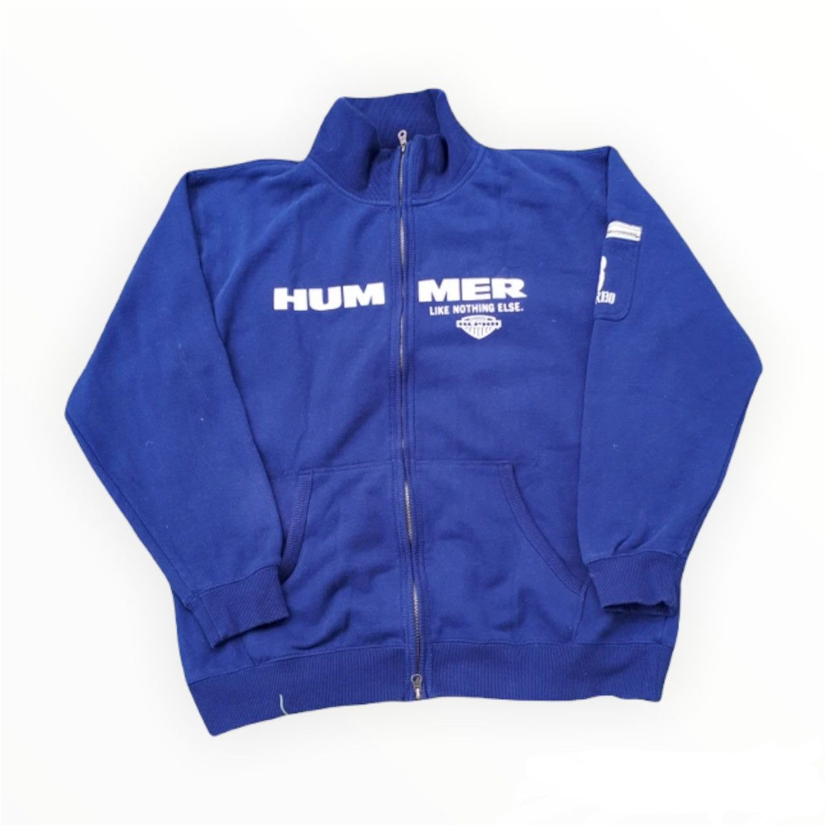 Japanese Brand × Vintage Hummer Spell Out Zip Up Sweater Size US XL / EU 56 / 4 - 3 Thumbnail