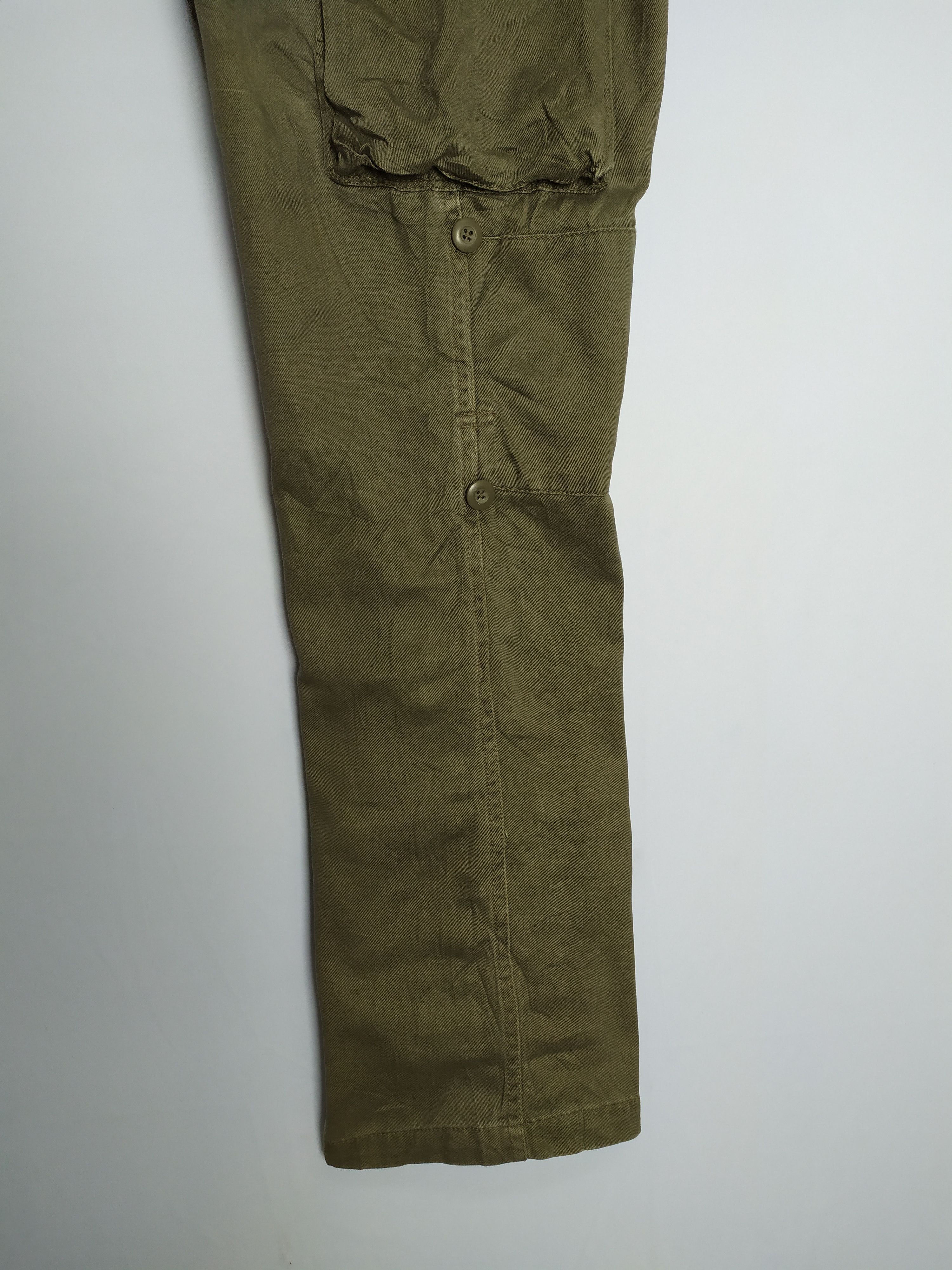 Japanese Brand VINTAGE AZUL BUTTONFLY FADED BROWN CARGO PANTS Size US 30 / EU 46 - 8 Thumbnail
