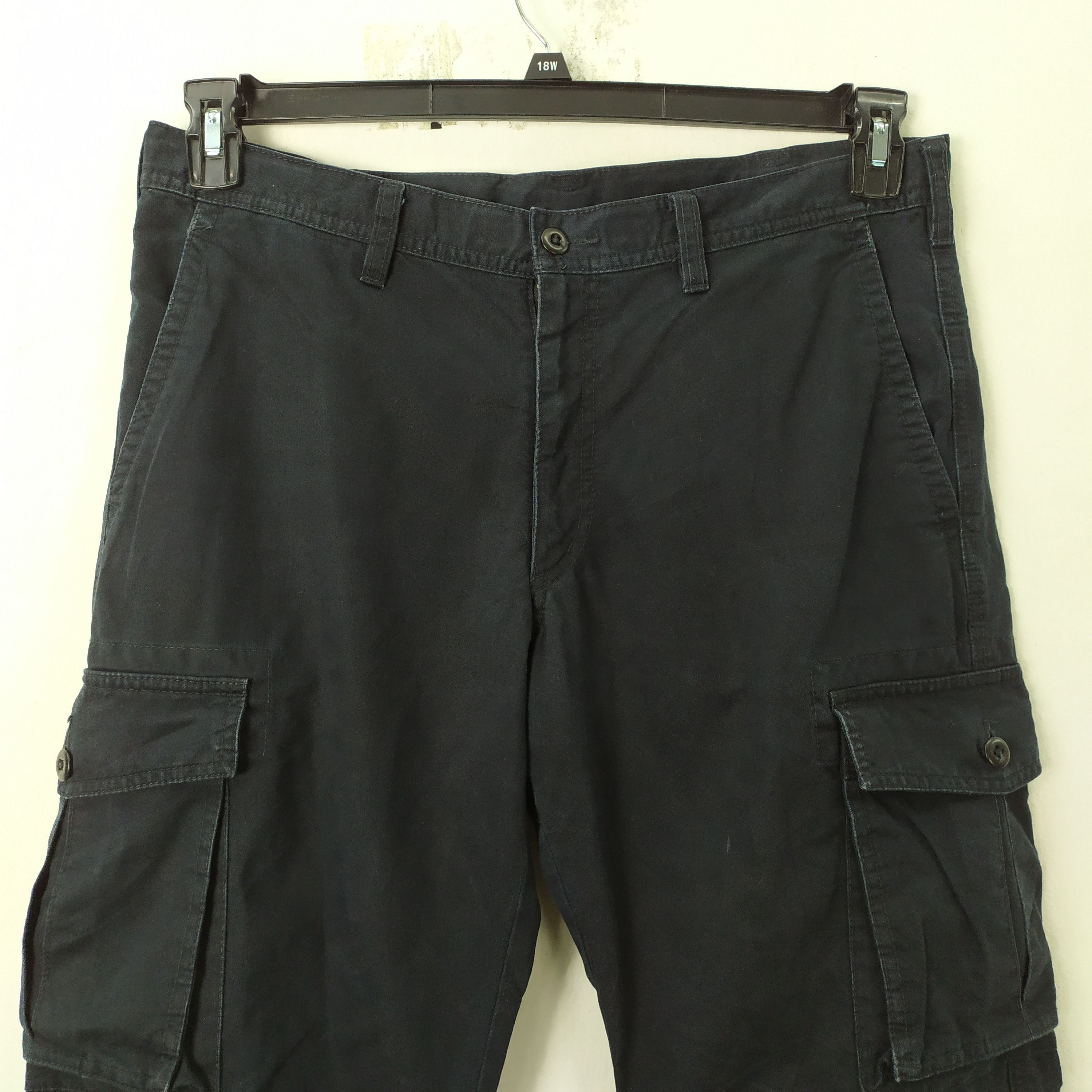 Japanese Brand JAPANESE BRAND BLACK CARGO PANTS Size US 34 / EU 50 - 4 Thumbnail