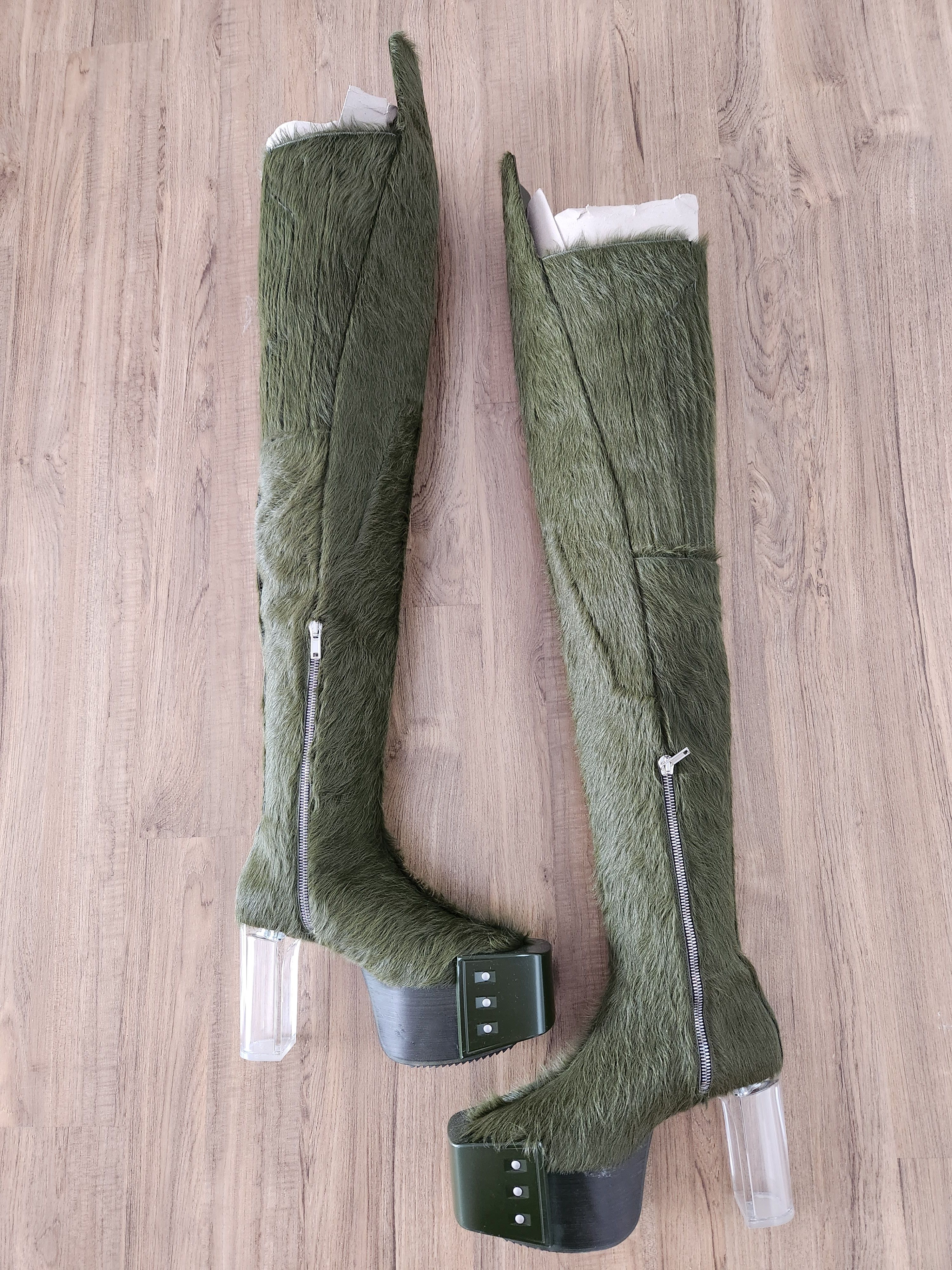 Rick Owens Rick Owens Gethsemane Grinch Thigh High Kiss Wader 