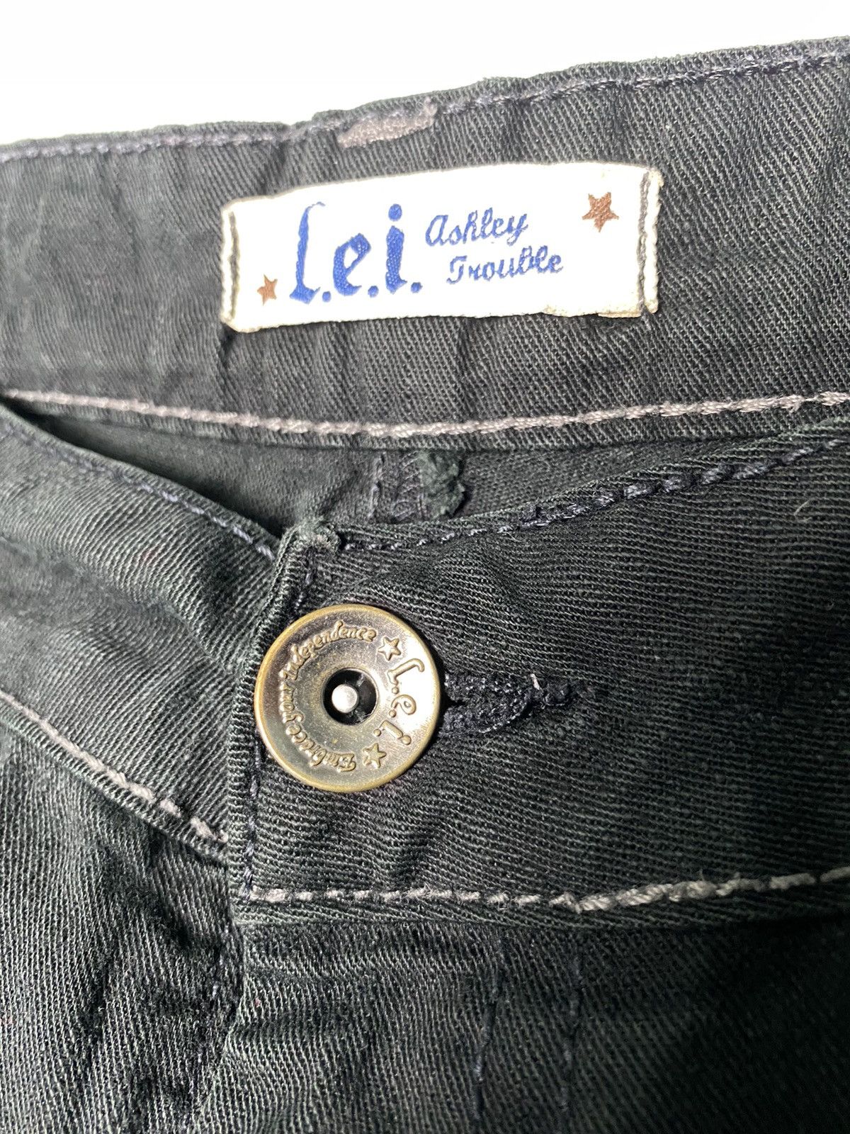 Japanese Brand × L.E.I. × Seditionaries Vintage L.e.i. Pant Nice Design Size US 37 - 7 Thumbnail