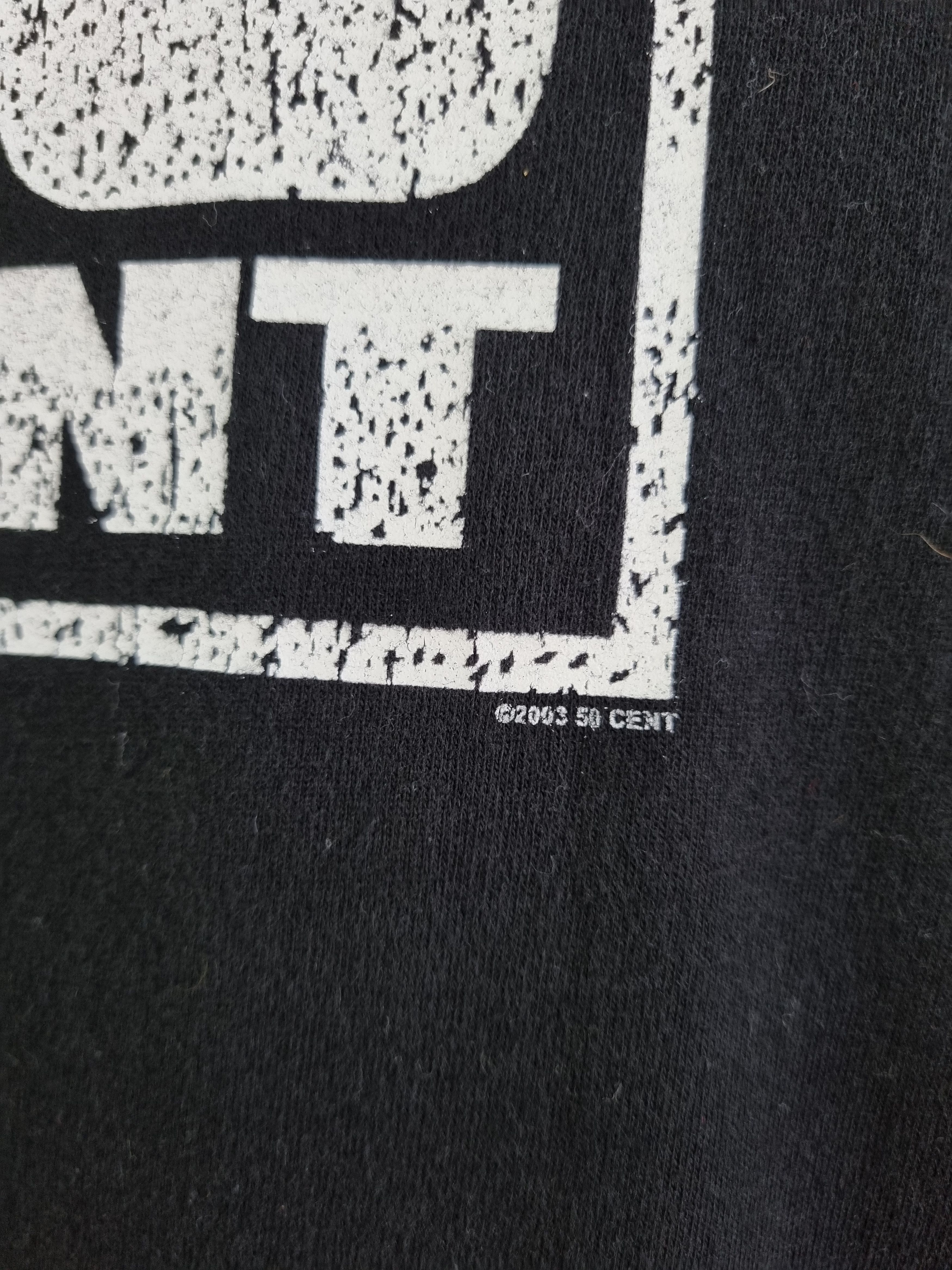 50 Cent × Rap Tees × Vintage 2002 Vintage 50 CENT Rare Print Tee Shirt Size US XL / EU 56 / 4 - 6 Thumbnail