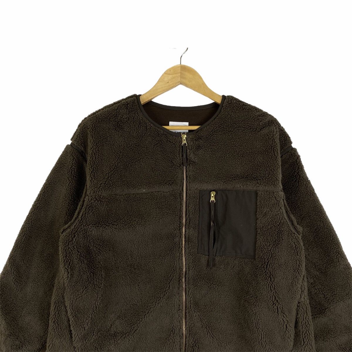 Japanese Brand × Vintage Vintage LEPSIM Japanese Classic Retro X Design Fleece Jacket Size US L / EU 52-54 / 3 - 5 Thumbnail