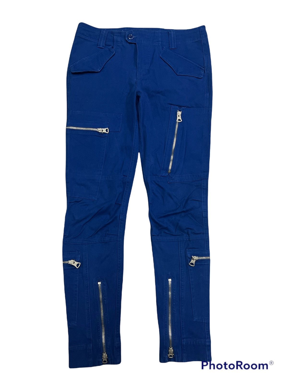 Polo Ralph Lauren × Seditionaries Polo Ralph Lauren Multi Zipper Trousers Pants Size US 30 / EU 46 - 1 Thumbnail