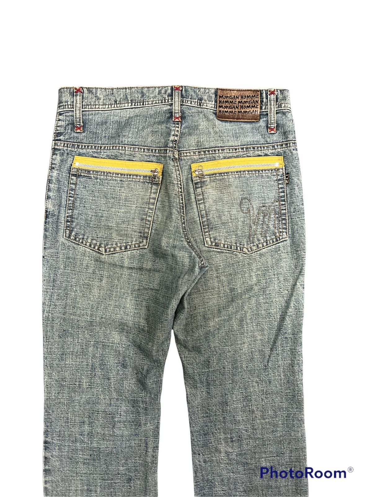 Japanese Brand × Morgan Homme Morgan Homme Distressed Denim Pants Size US 31 - 6 Thumbnail