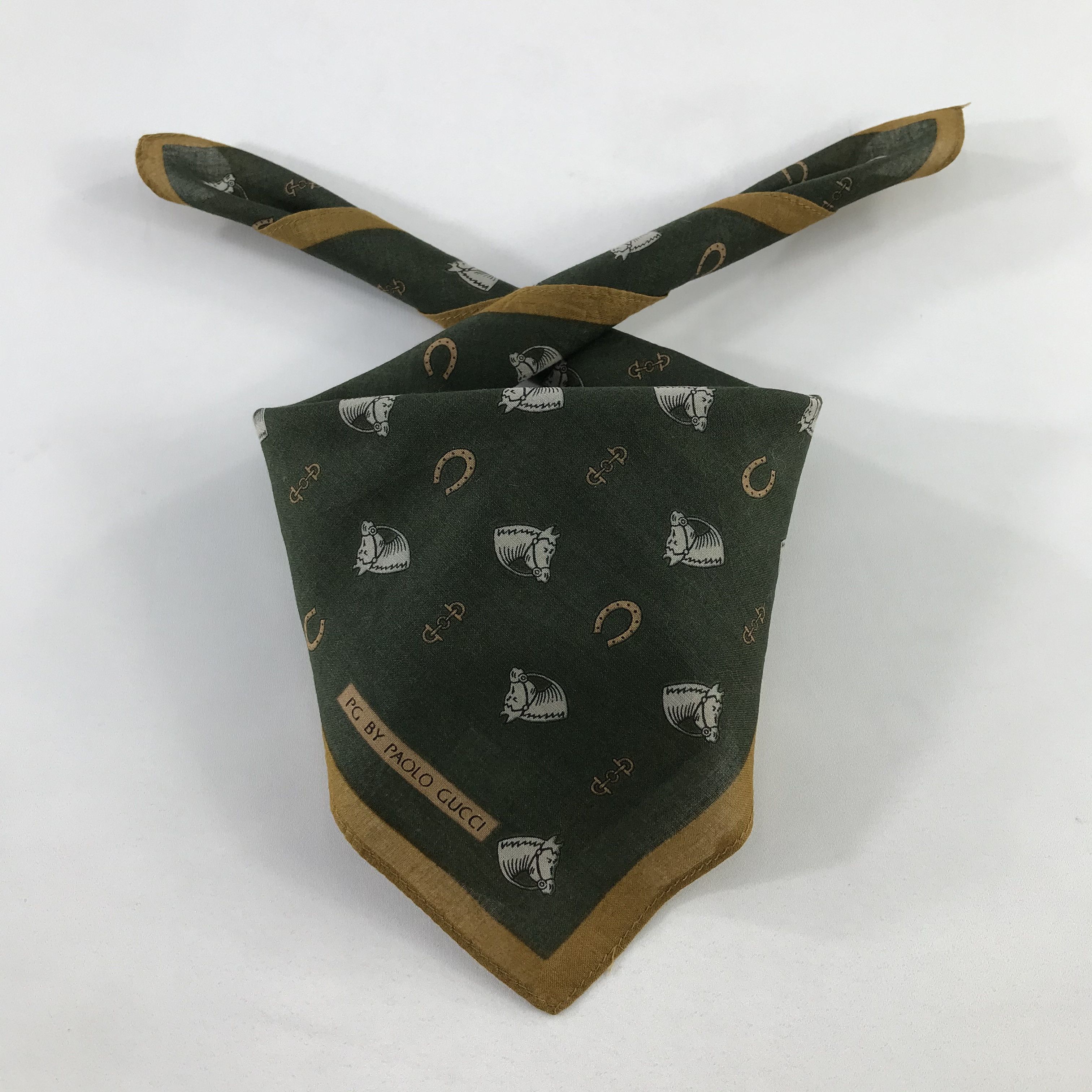 Paolo Gucci Neckerchief / Bandana / Handkerchief