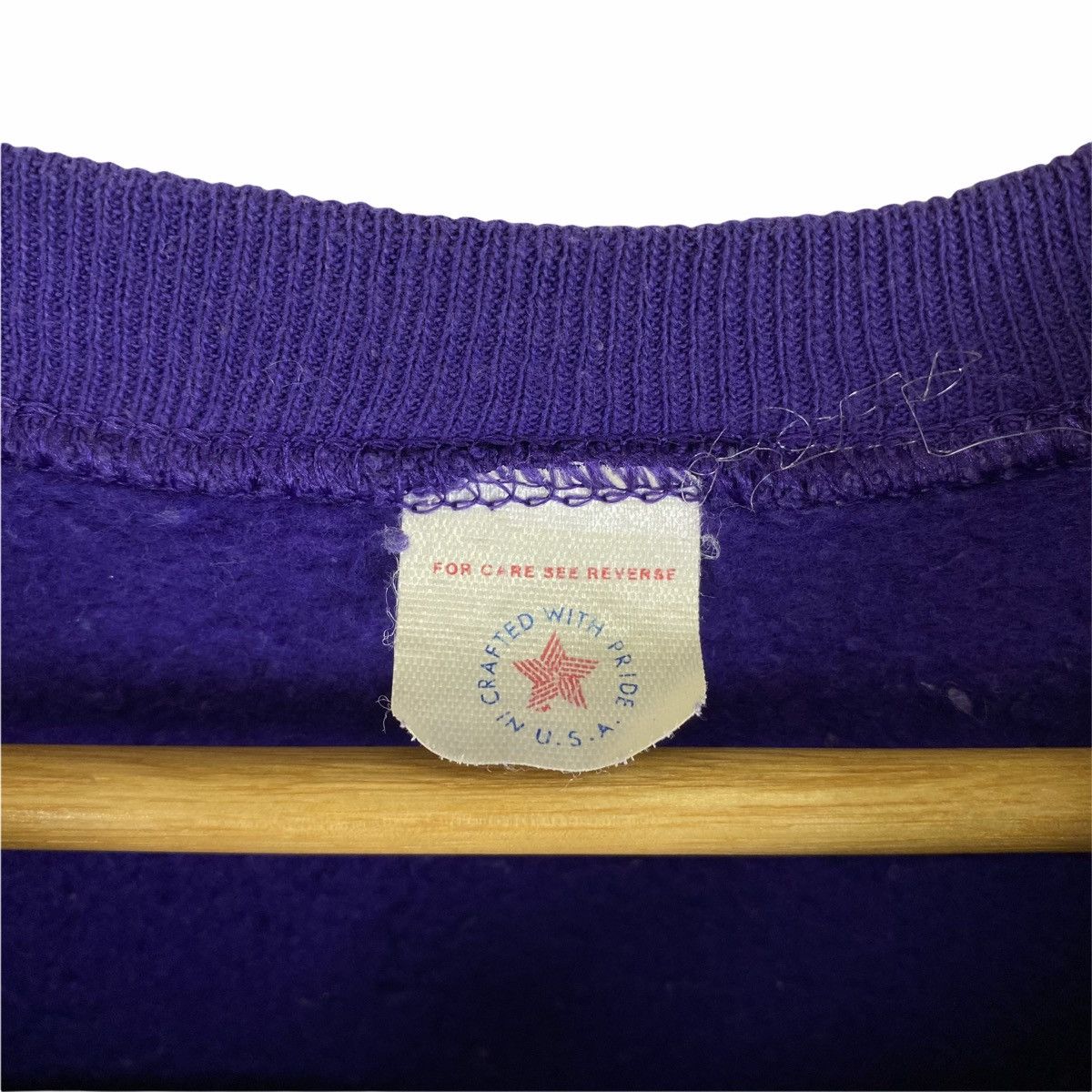 Vintage Vintage CONVERSE COLLEGE Big Logo Sweatshirt Pullover Size US S / EU 44-46 / 1 - 5 Thumbnail