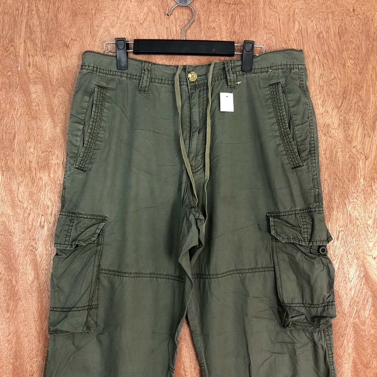 Japanese Brand DL Uniqlo Multipocket Tactical Cargo Pants #1921 Size US 32 / EU 48 - 2 Thumbnail