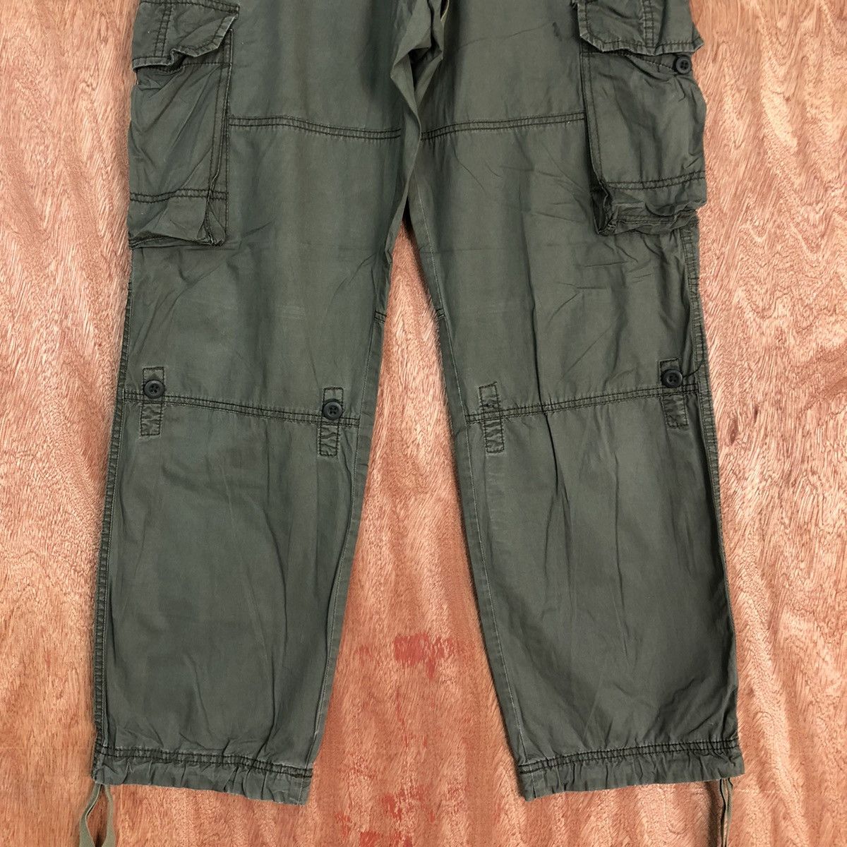Japanese Brand DL Uniqlo Multipocket Tactical Cargo Pants #1921 Size US 32 / EU 48 - 3 Thumbnail