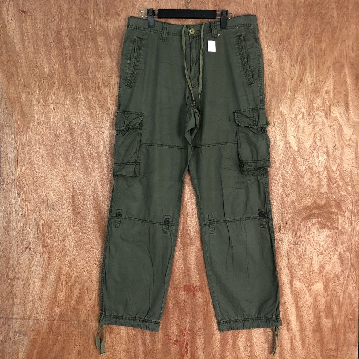 Japanese Brand DL Uniqlo Multipocket Tactical Cargo Pants #1921 Size US 32 / EU 48 - 1 Thumbnail