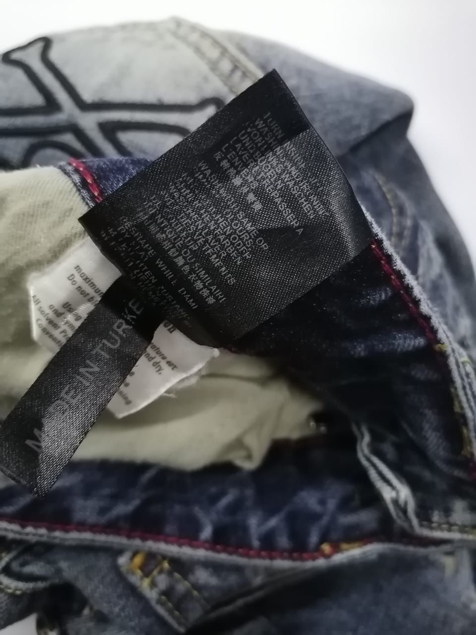 Designer × Philipp Plein Philip Plein Skull Emboired Jeans Size US 32 / EU 48 - 12 Thumbnail