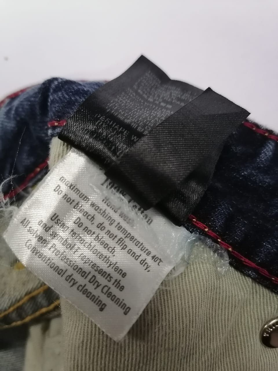 Designer × Philipp Plein Philip Plein Skull Emboired Jeans Size US 32 / EU 48 - 9 Thumbnail