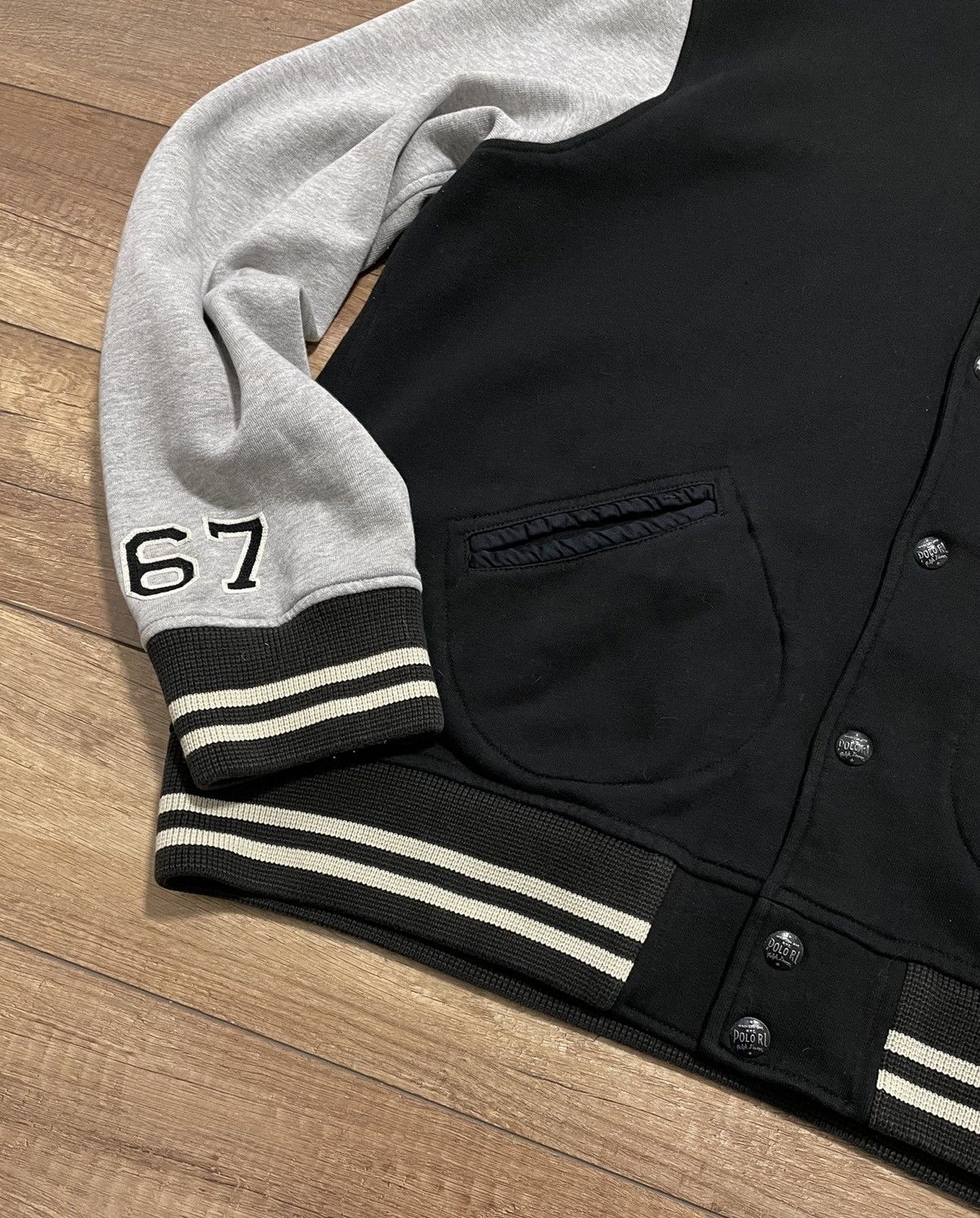 Polo Ralph Lauren Ralph Lauren College Bomber University Hooded Hoodie Size US XXL / EU 58 / 5 - 7 Thumbnail
