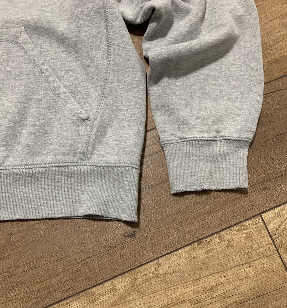 Nike Vintage Nike Hoodie Grey Custom Swoosh logo Size US M / EU 48-50 / 2 - 6 Thumbnail