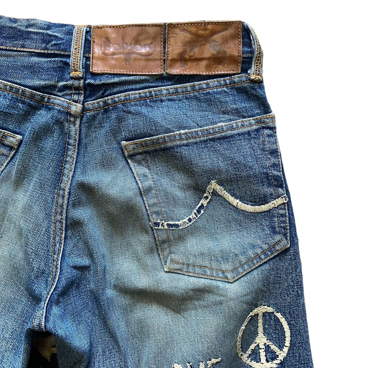 roarguns Bobson X Roarguns Denim Selvedge Flare Jeans Size US 28 / EU 44 - 12 Thumbnail