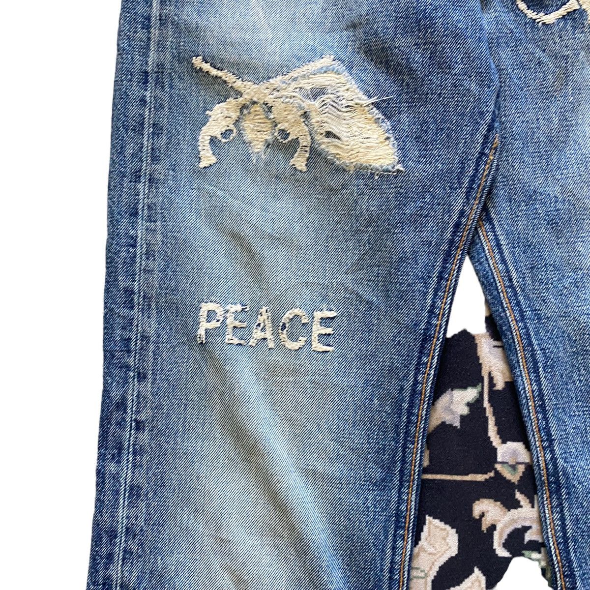 roarguns Bobson X Roarguns Denim Selvedge Flare Jeans Size US 28 / EU 44 - 6 Thumbnail