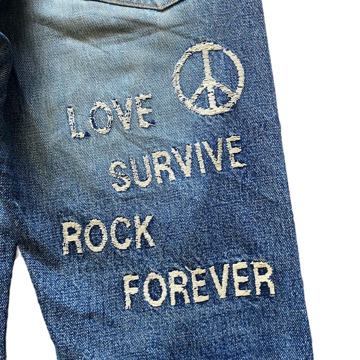 roarguns Bobson X Roarguns Denim Selvedge Flare Jeans Size US 28 / EU 44 - 13 Thumbnail