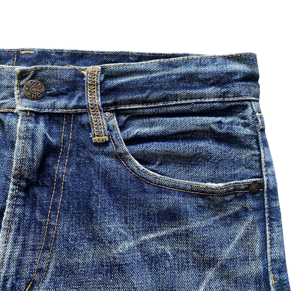 roarguns Bobson X Roarguns Denim Selvedge Flare Jeans Size US 28 / EU 44 - 10 Thumbnail
