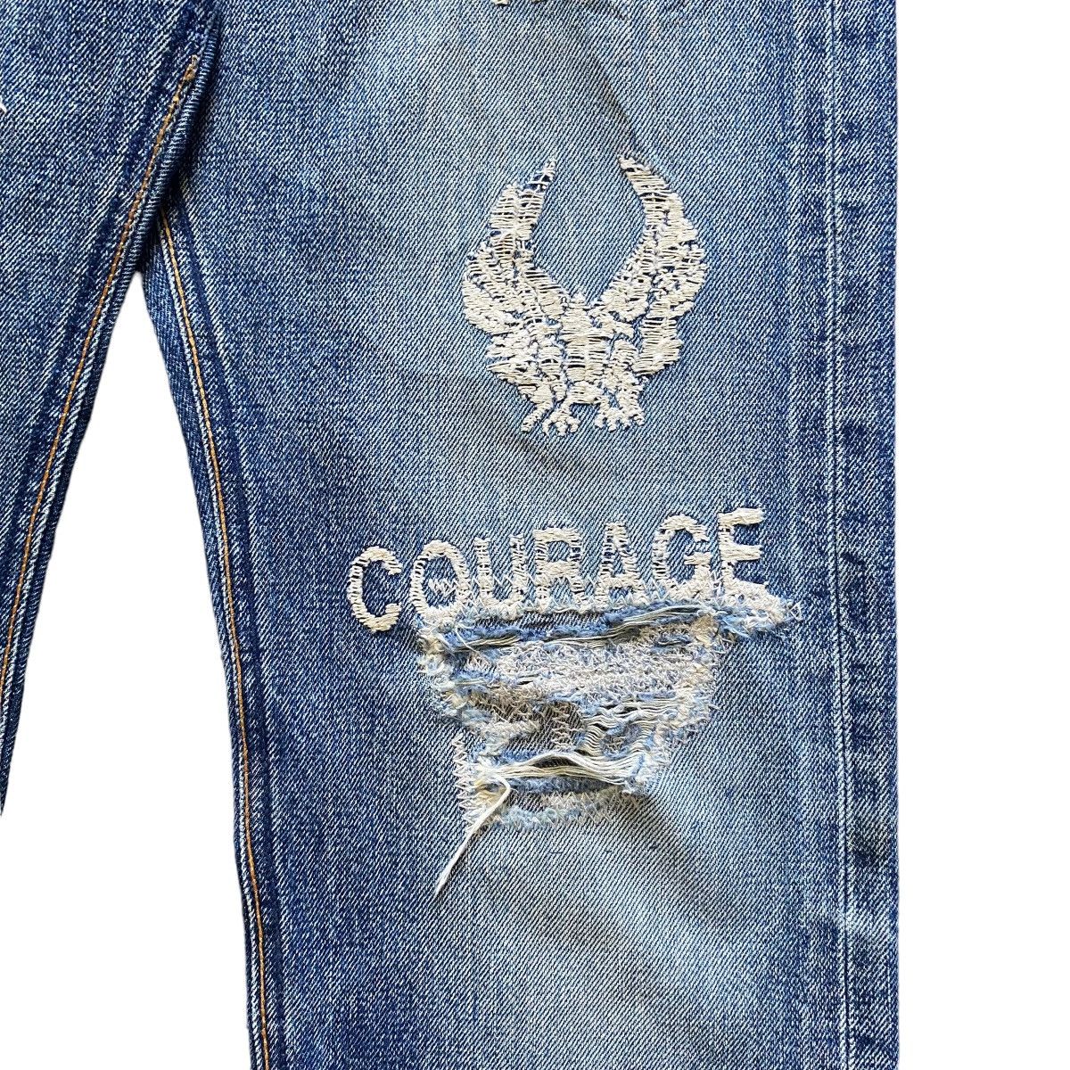 roarguns Bobson X Roarguns Denim Selvedge Flare Jeans Size US 28 / EU 44 - 5 Thumbnail