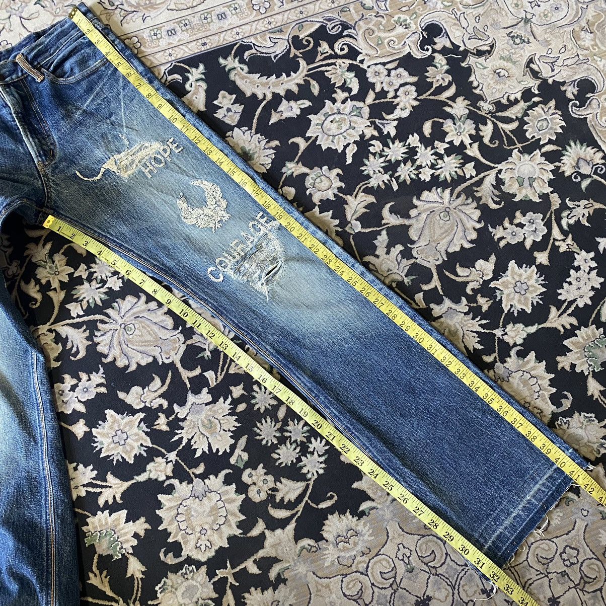 roarguns Bobson X Roarguns Denim Selvedge Flare Jeans Size US 28 / EU 44 - 20 Thumbnail
